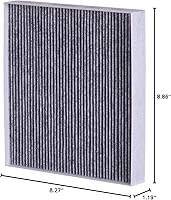 Vista 10 de Filtro de aire de cabina PureFlow PC99554X Compatible con Kia Telluride 2020-2025, Hyundai Santa Fe 2019-2020, Kia Stinger 2018-2023, K900