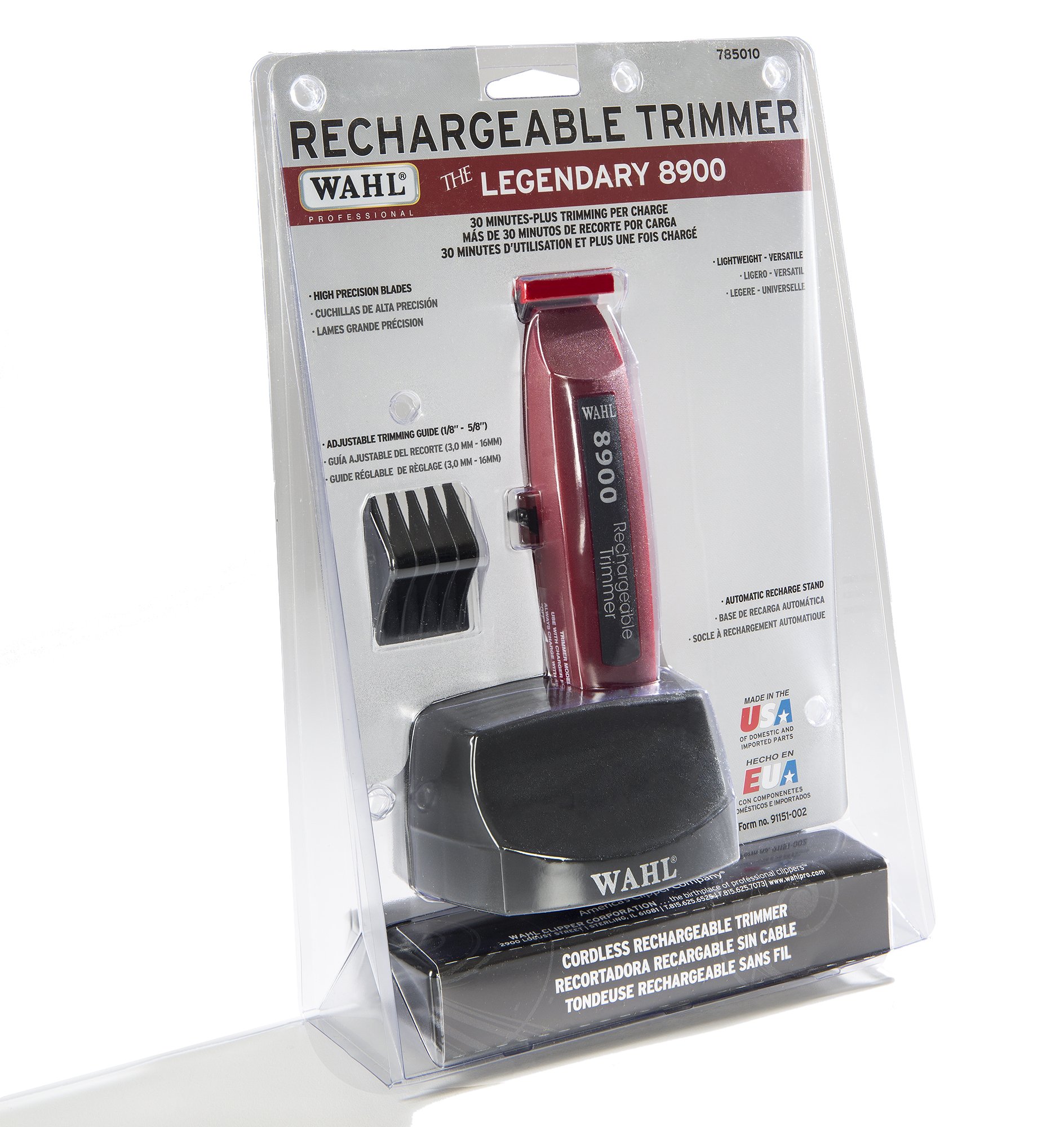 Wahl Professional Ultra Close Cordless Trimmer #8900-500 – Rotary