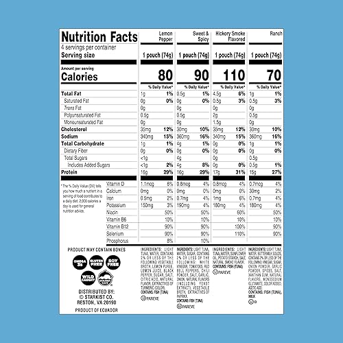 Miniatura 93 de StarKist Tuna Creations Ginger Sesame - Sabor de jengibre y sésamo para atún