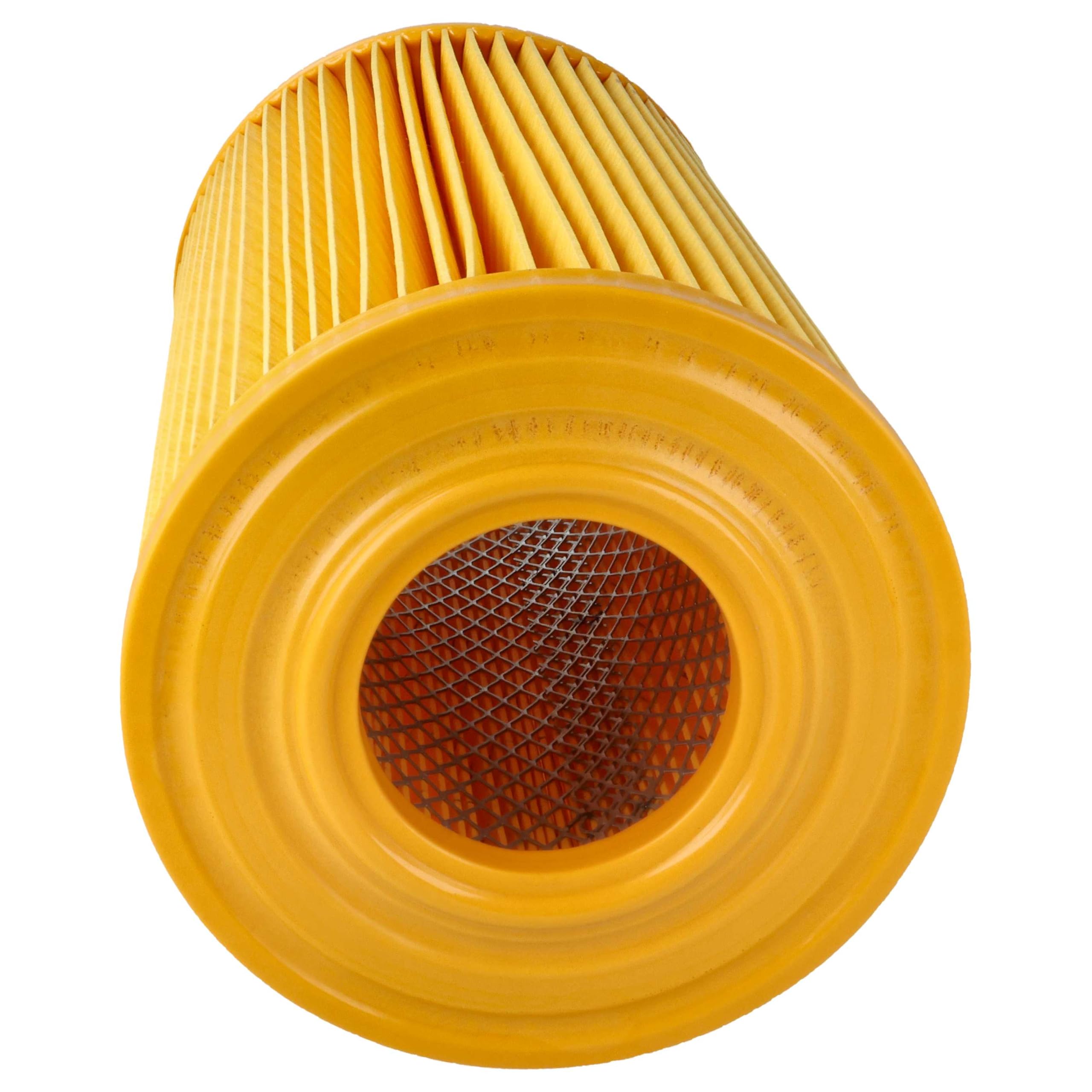 vhbw 3x Filtro plisado reemplaza Allaway VCF/211ALL, 5412810285969 para aspiradora - naranja