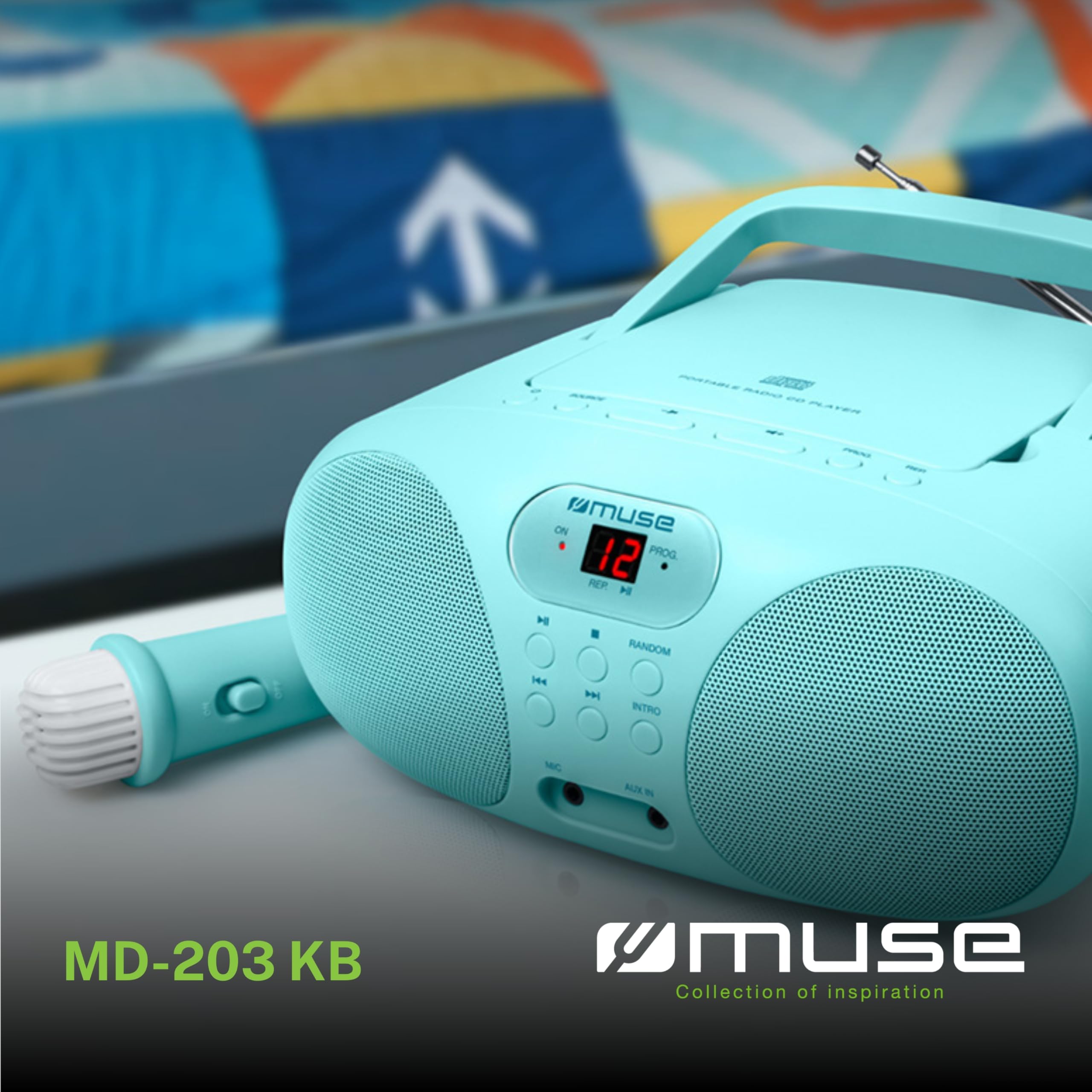 Muse M-203 KB Lecteur CD Micro