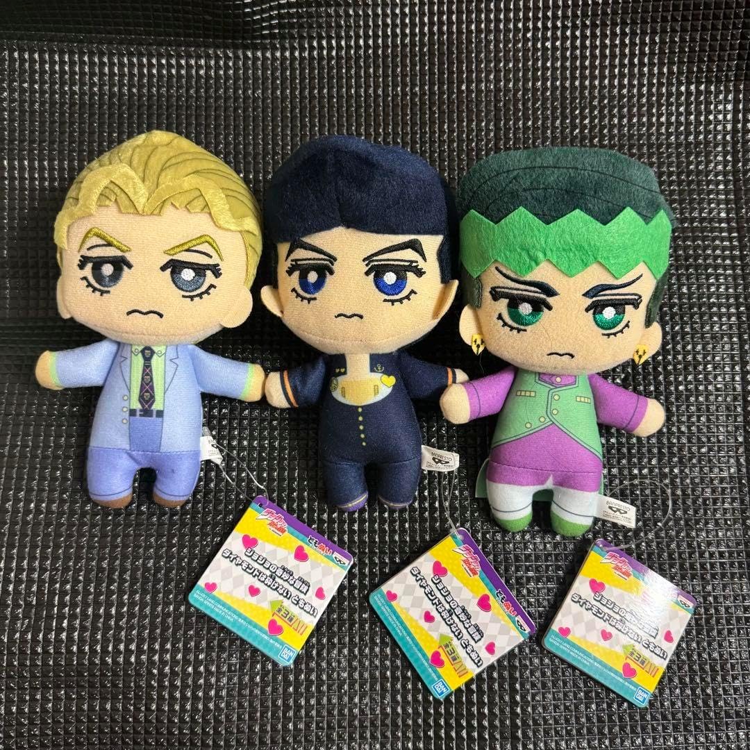 ジョジョの奇妙な冒険 ともぬい 4点セット 岸辺露伴 東方仗助 ジョジョ4