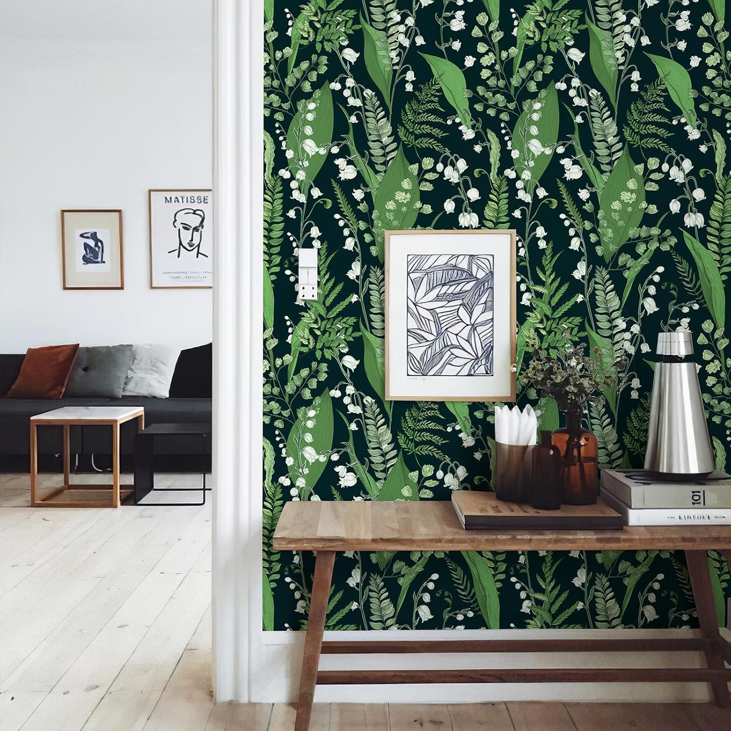 Sparrow Birds Wallpaper | Self Adhesive Wallpaper, Removable - View #5