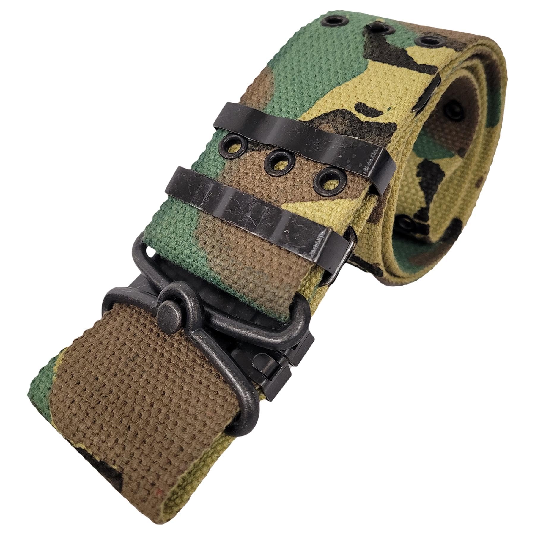 Army Belt Military Combat Tactical Pistol Pouch Webbing Holster Field Gear Camo