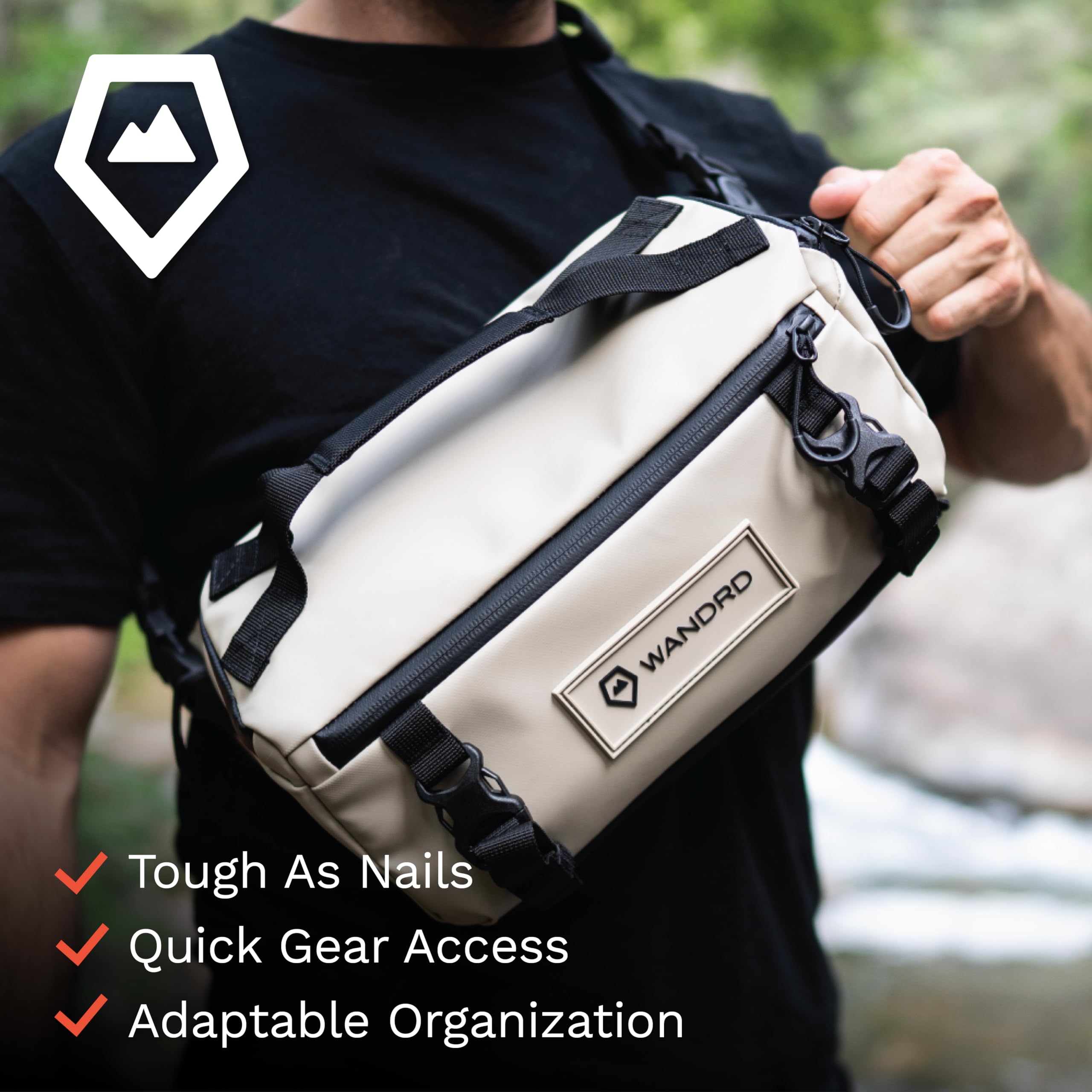 Amazon.com : WANDRD ROGUE V1 6L Sling: Compact Camera Sling and