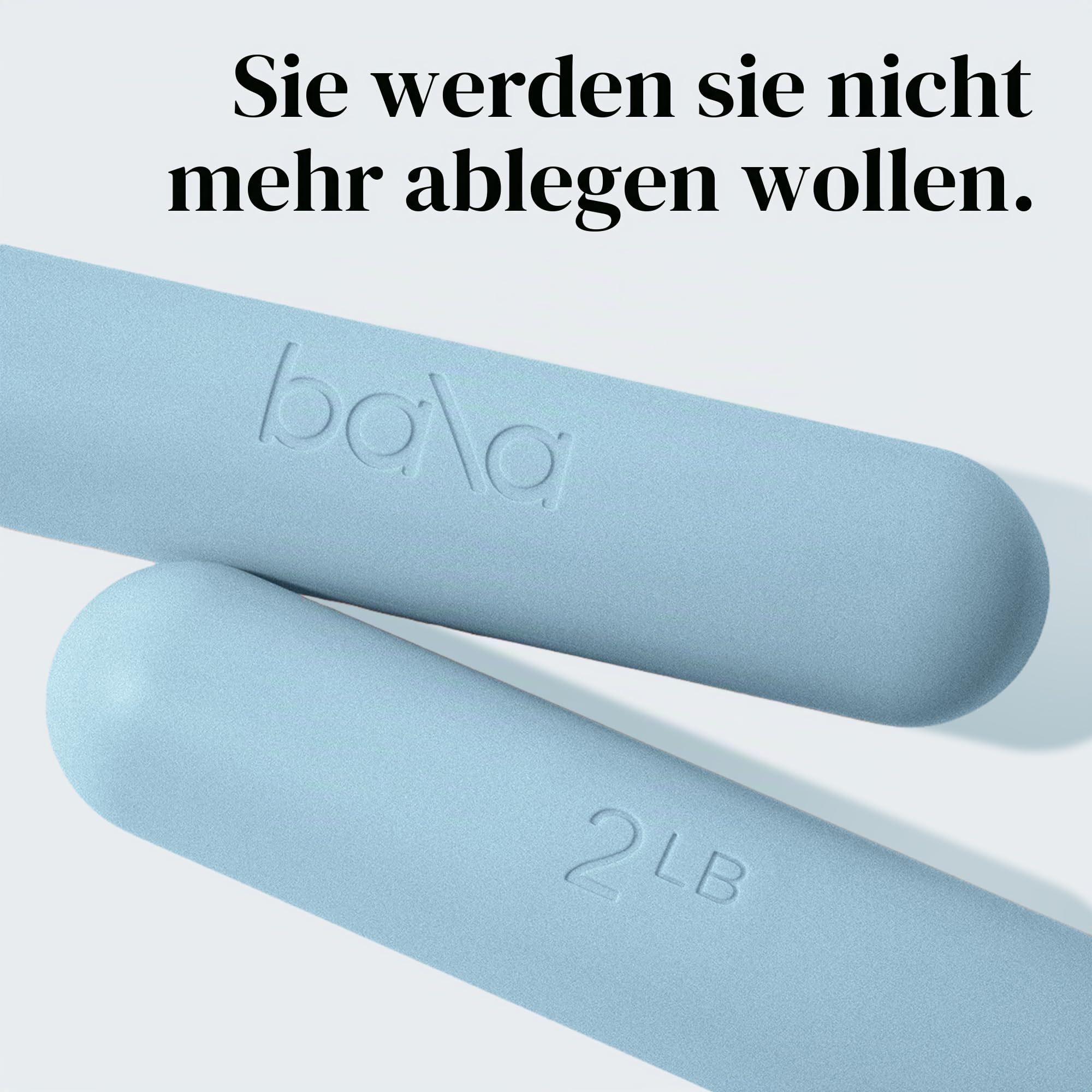 Bala Hanteln Set mit 2 Hanteln für Frauen und Männer, 1,8 kg Hanteln, 2 Stangen für Gehen, Krafttraining, HIIT, Boxen und Aerobic, Gewichte für das Training zu Hause
