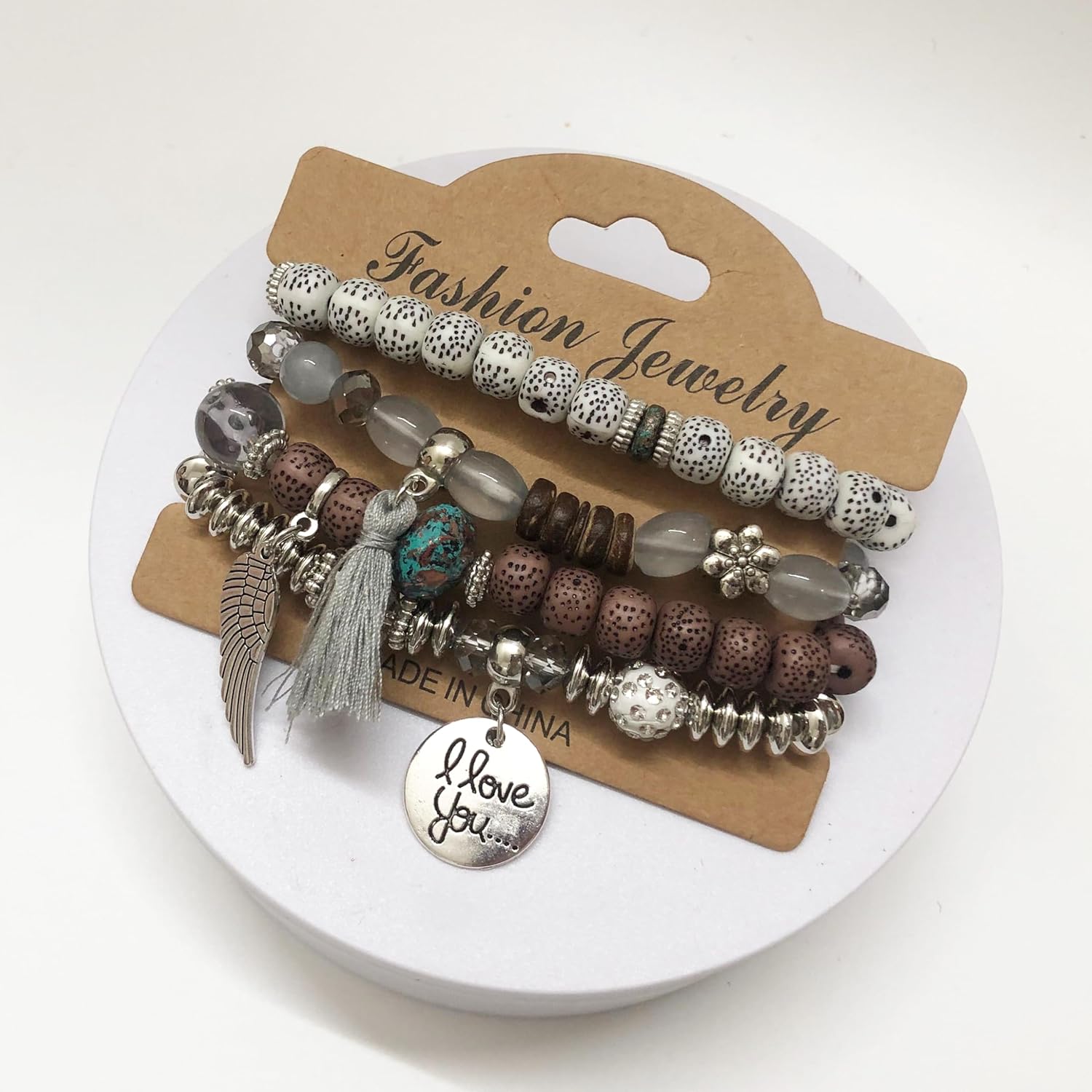 yolrdiw Therian Stuff Emo Grunge Fingerless Gloves Cute Cat Ears Hat Fairycore Stackable Bracelets - Image 3