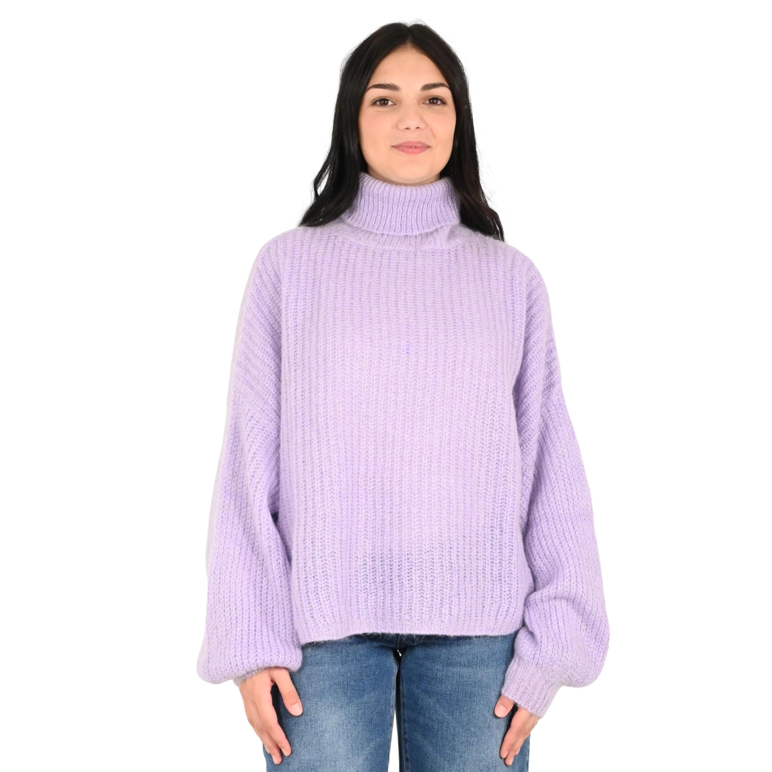 Kontatto maglia donna lilla 3M0859C