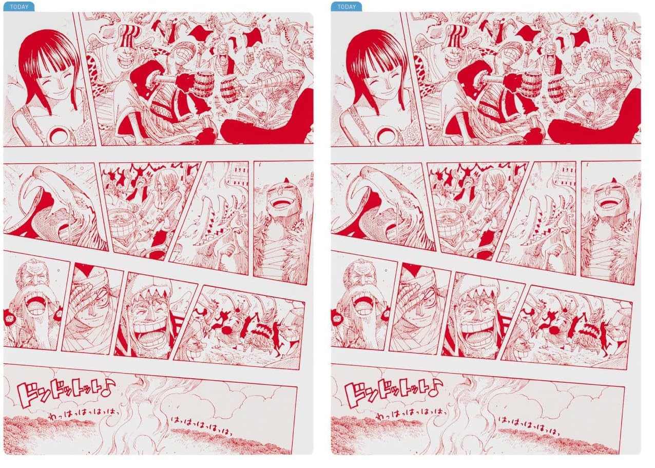 Amazon.co.jp: ほぼ日 ONE PIECE magazine/ほぼ日の下敷き Memories 空