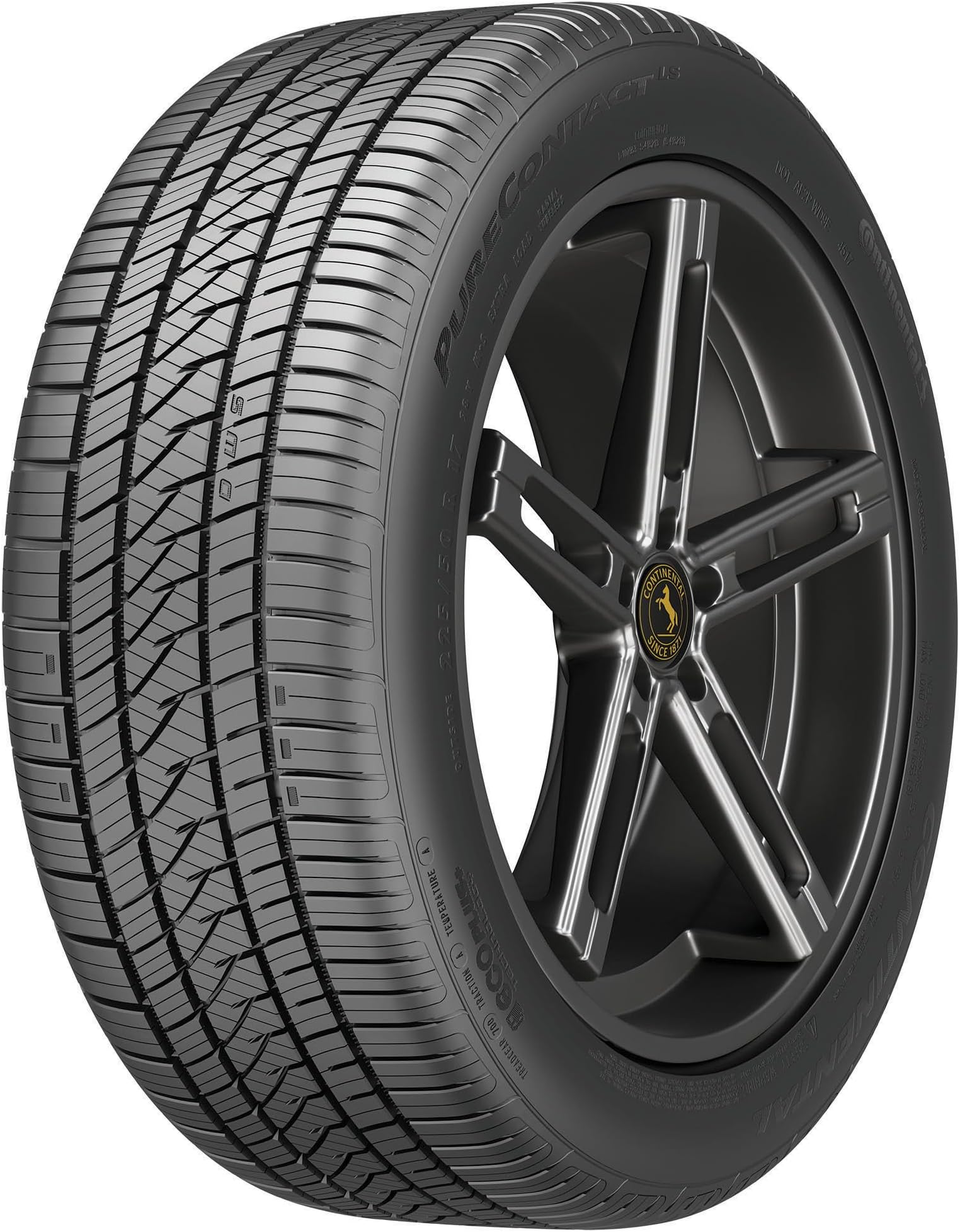 Continental PureContact LS All_Season Radial Tire-225/50R17 98V