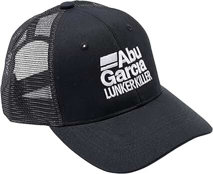 Amazon | [Abu Garcia] キャップ Abu x LK メッシュロゴキャップ