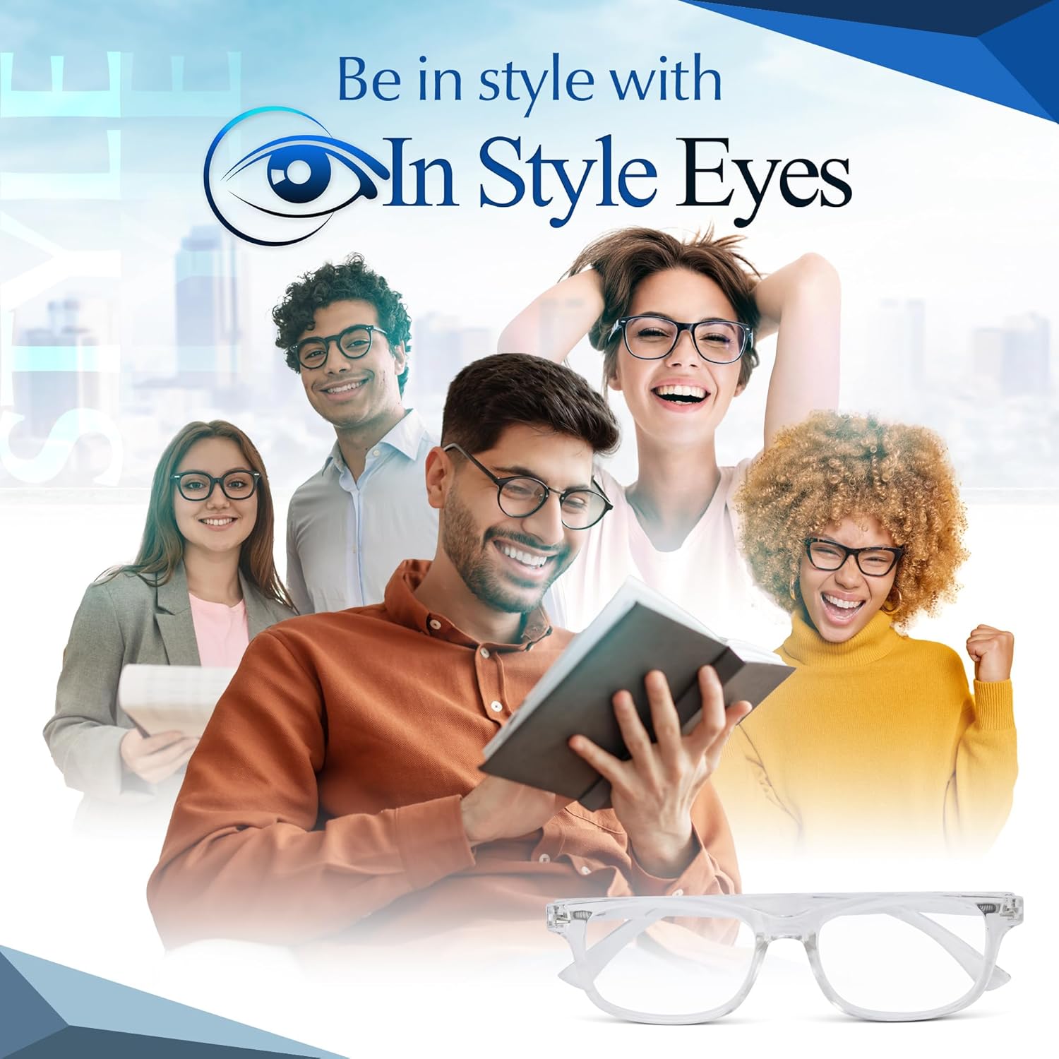 In Style Eyes Powerful High Magnification Reading Glasses Non-Polarized Lenses for Women Men, Super Strong Magnifying Readers - Image 8