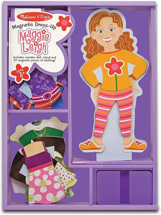 Melissa And Doug Magnetic Dress Up Maggie Leigh