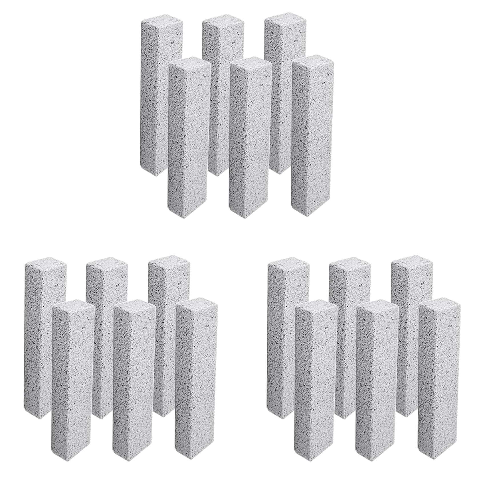 Brosse toilette pierre ponce lot de 18 pour calcaire et rouille