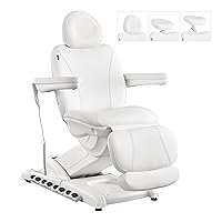 Vista 2 de Dir Spa - Cama de belleza facial eléctrica de 4 motores para médico, tatuaje, médico, silla de podología con asientos térmicos climatizados