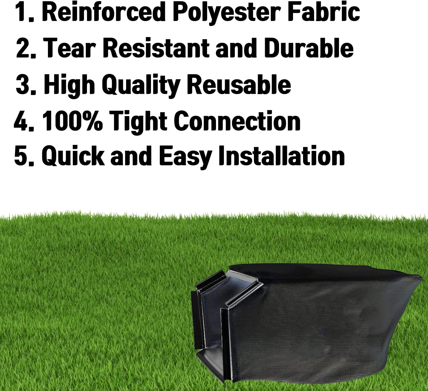 All That Garden 115-4664 Grass Bag, Compatible with Toro Lawn Mower xt675 59307 22 inches, Fits Model 20330 20331 20370 20371 20377 20378 & More (NOT Included Metal Frame)