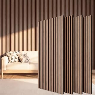 TONOR Wood Wall Panels for Interior Wall Decor-4 Pack 47.2" x 23.6"