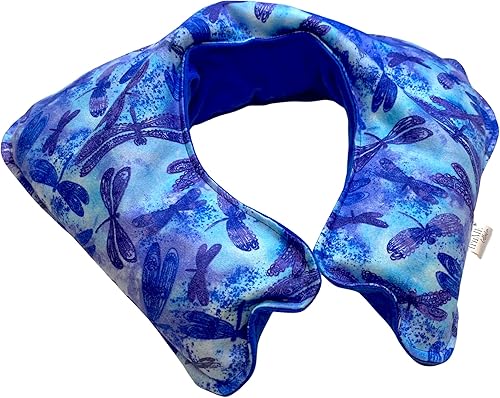 Almohada calentada hecha a mano en los Estados Unidos con funda extraíble lavable (sin perfume)