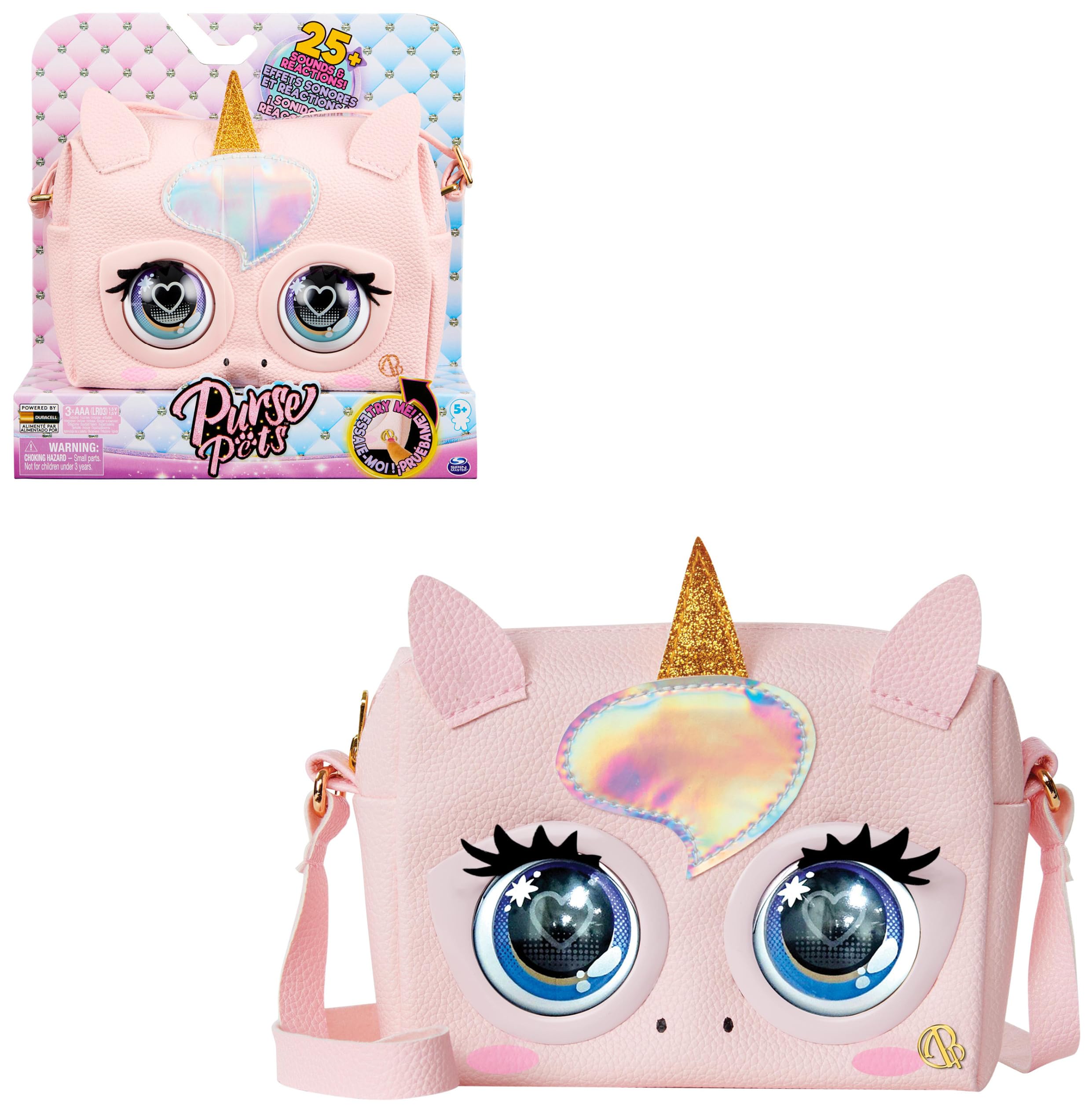 Sac à main Licorne Purse Pets le compagnon interactif des sorties enfants