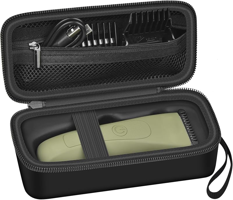 Estojo PAIYULE para aparador corporal MANSPOT Meridian e barbeador elétrico para barba
