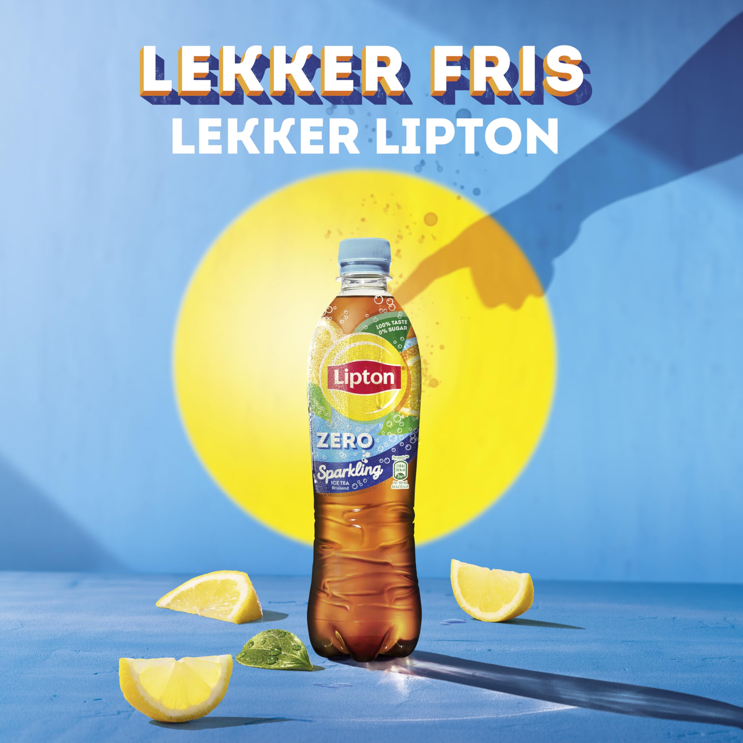 Lipton Ice Tea Sparkling Zero 12x500ML - Lipton Ice Tea Sparkling Zero 6000ml