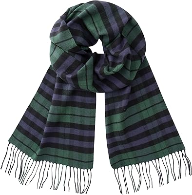 CALVIN & OLIVIA Lightweight Ultra-Soft Scarf - Perfect Holiday Gift for Men & Women
