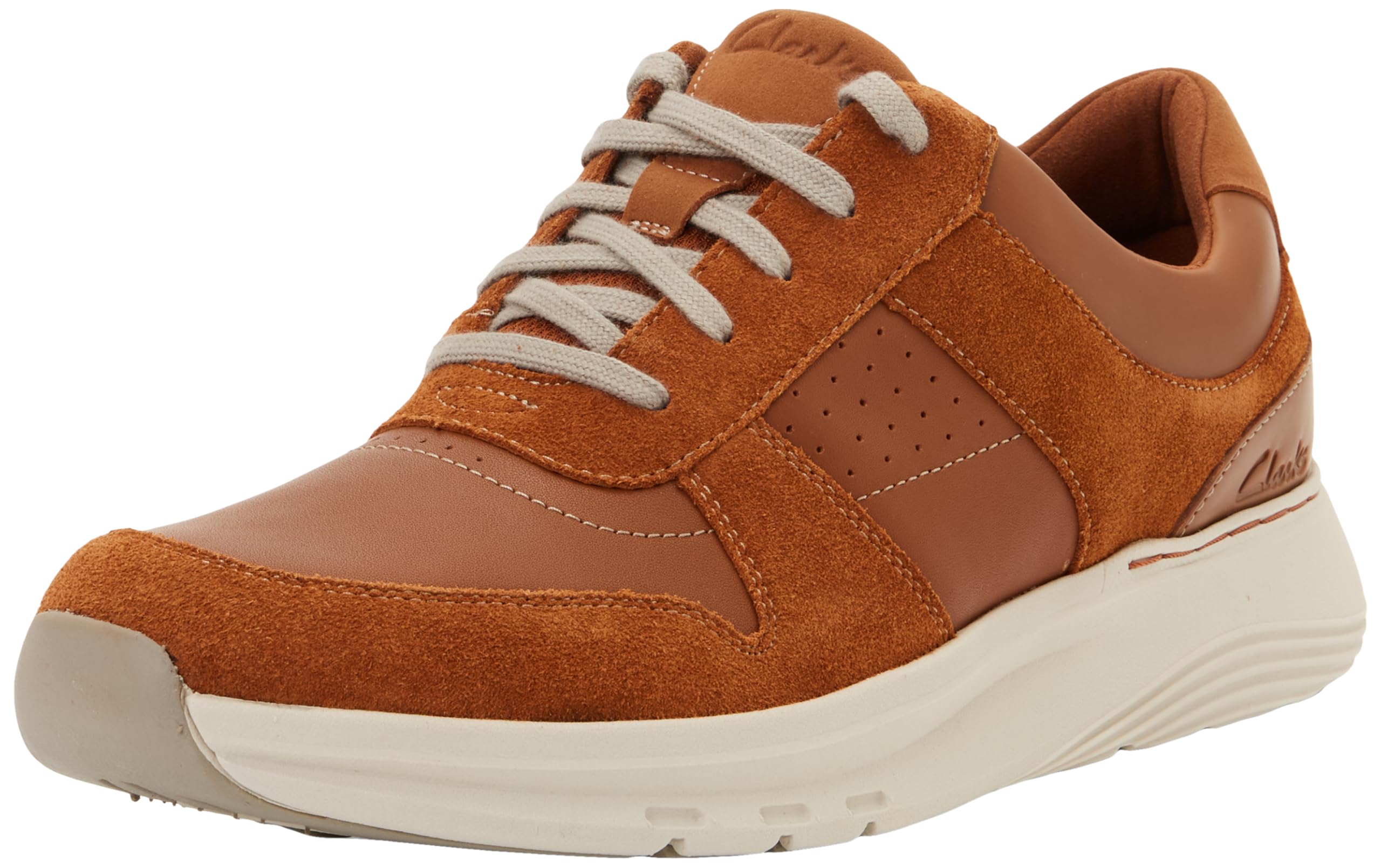 Clarks Motion Trek Go Mens Tan Combi, 8.5