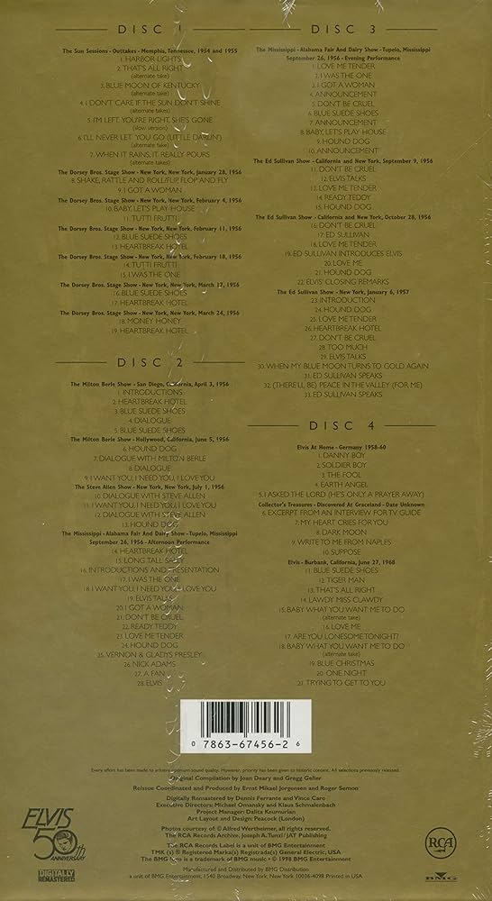 Presley, Elvis - A Golden Celebration - Amazon.com Music