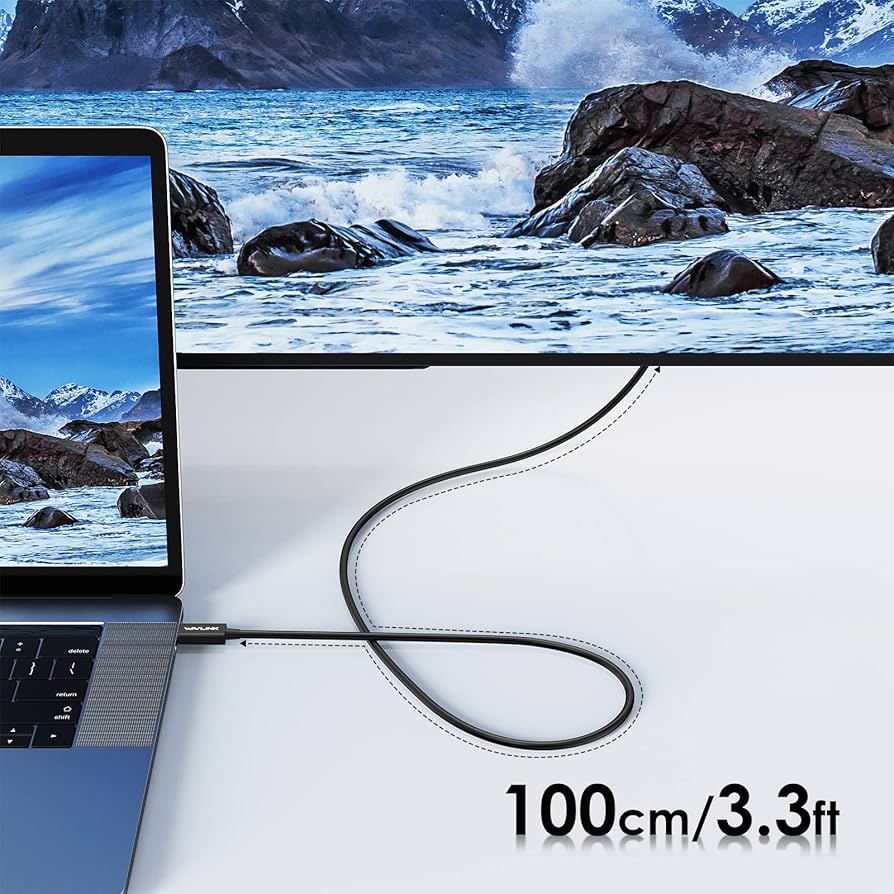 Amazon.com: WAVLINK Thunderbolt 4 Cable 40Gbps Data Transfer