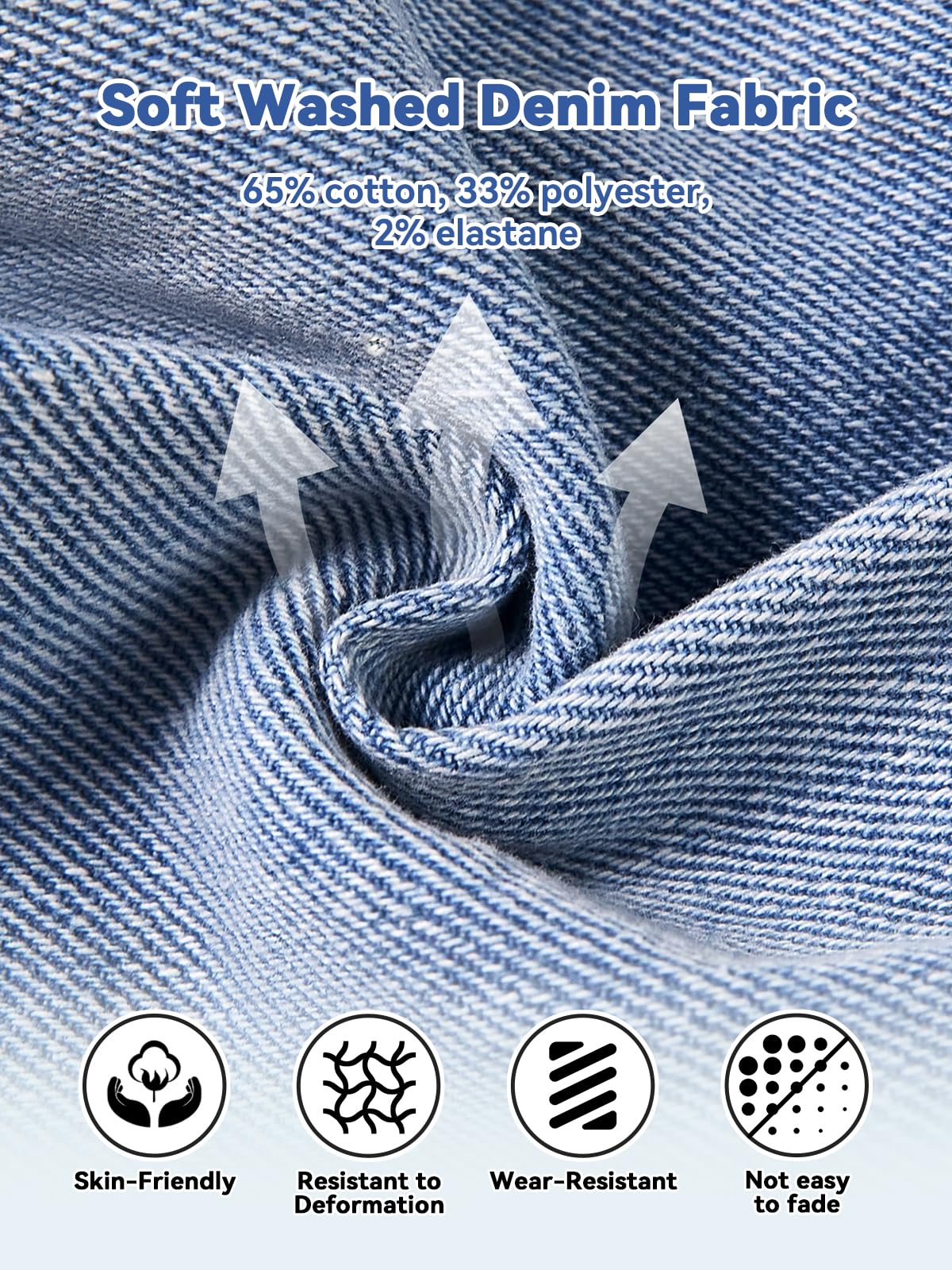 Miipat Faldas Vaqueras para Niñas Faldas-Pantalón Vaqueras de Corte Acampanado con Cintura Elástica Pantalones Cortos y Bolsillos para Niñas Pequeñas