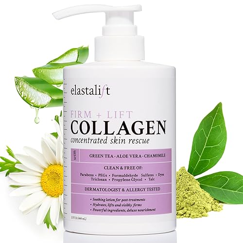 Elastalift Crema iluminadora facial y corporal con vitamina C para el cuidado de la piel hidratante antienvejecimiento de vitamina C para el cuidado