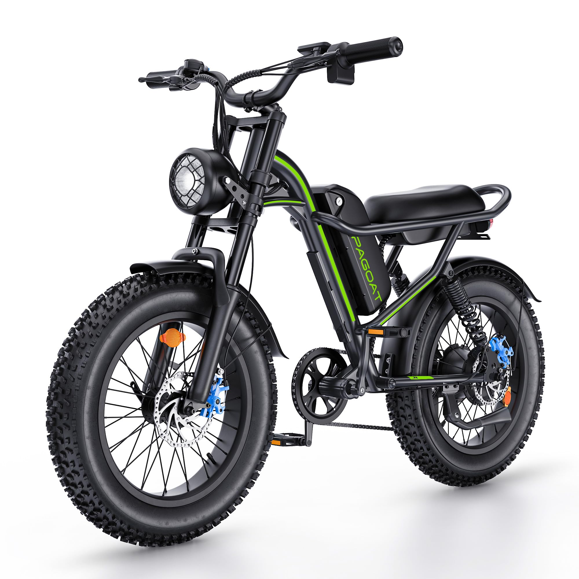Electric Bike for Adults, 1500W Peak, 20" x 4.0" Fat Tire Ebike