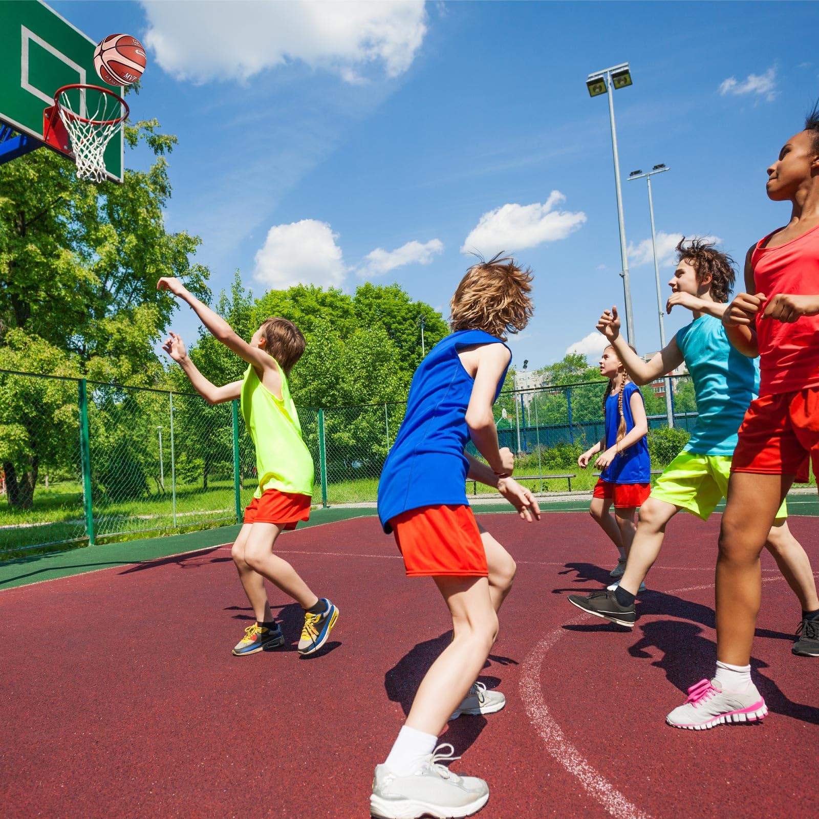 Silenzioso Rimbalzo Pallacanestro, Silenzioso Basket Dribbling Indoor Attrezzature per l'allenamento Palla Silenziosa Soundless Soft Bounce Dunk Basket Aggiornamento Silenzioso Basket per i Giovani