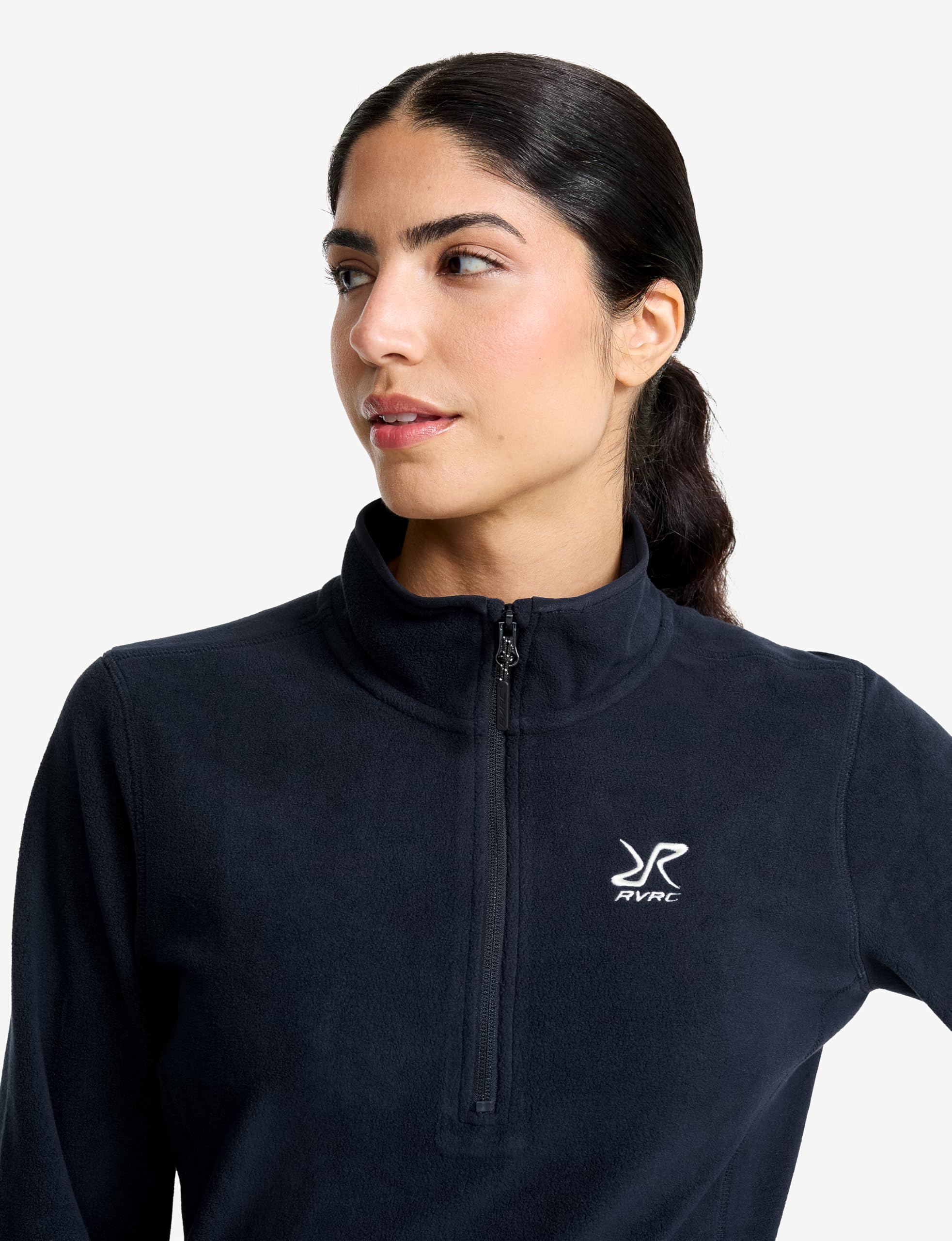 RevolutionRace Hiker Half-Zip Fleece für Damen, Leichter und elastischer Fleece mit halbem Reißverschluss