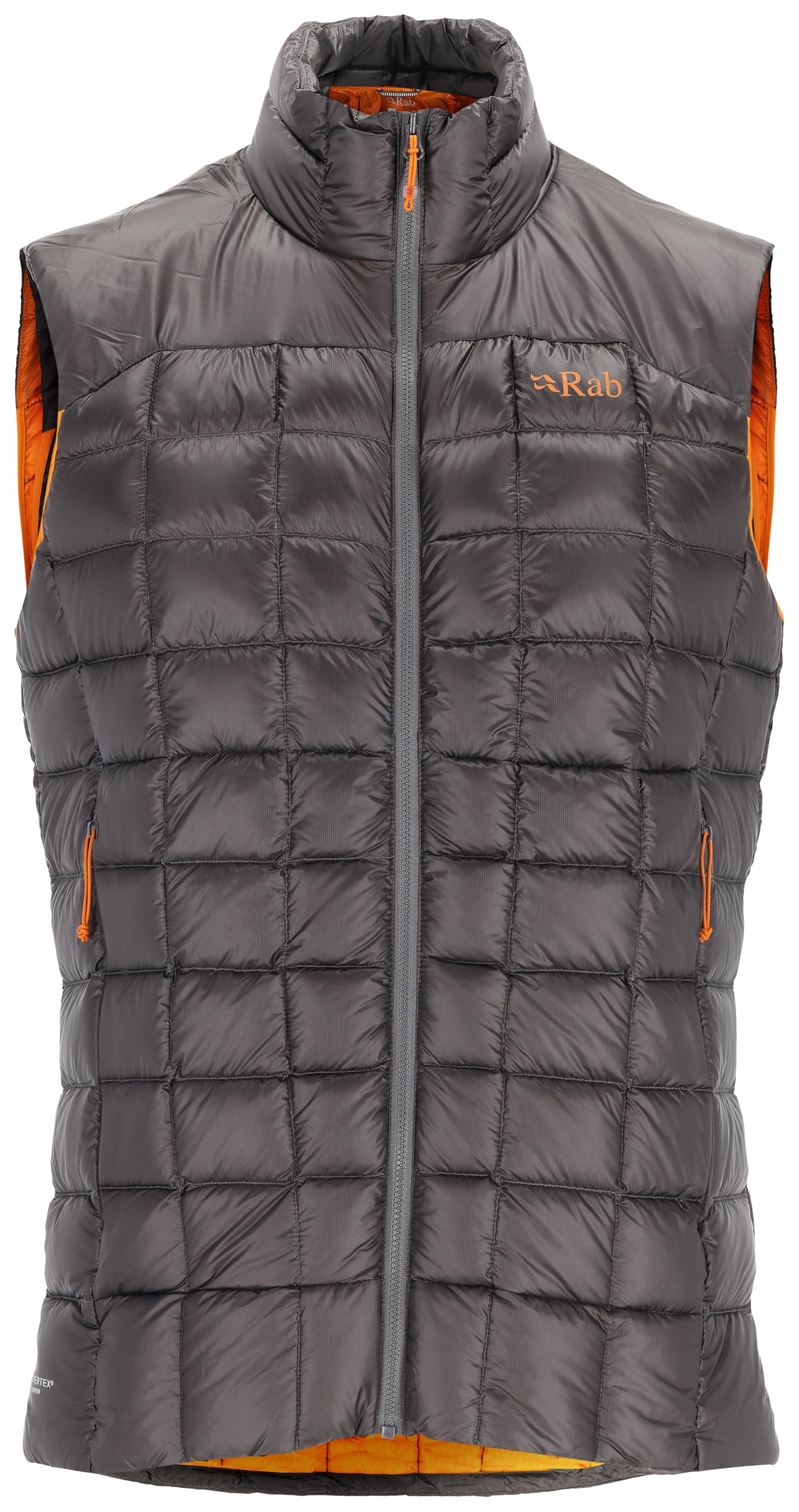 Rab Men's Mythic Vest Down Insulated Windproof Gilet for Alpine Climbing, Skiing, & Mountaineering - Graphene - Medium