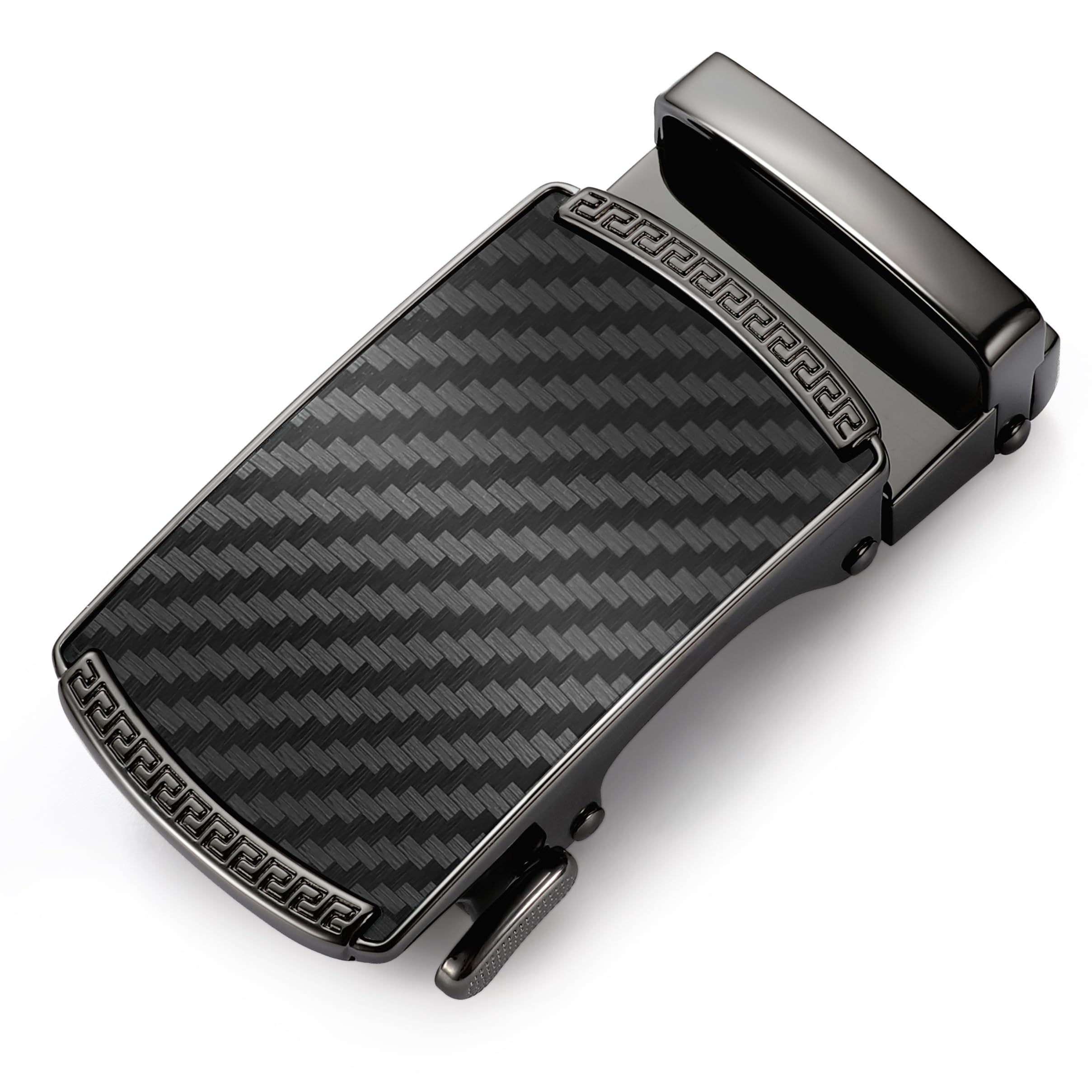 CHAOREN 40mm Ratchet Belt Buckle Only for 1 3/8 Slide Belt Strap, Automatic Click Buckle Adjustable