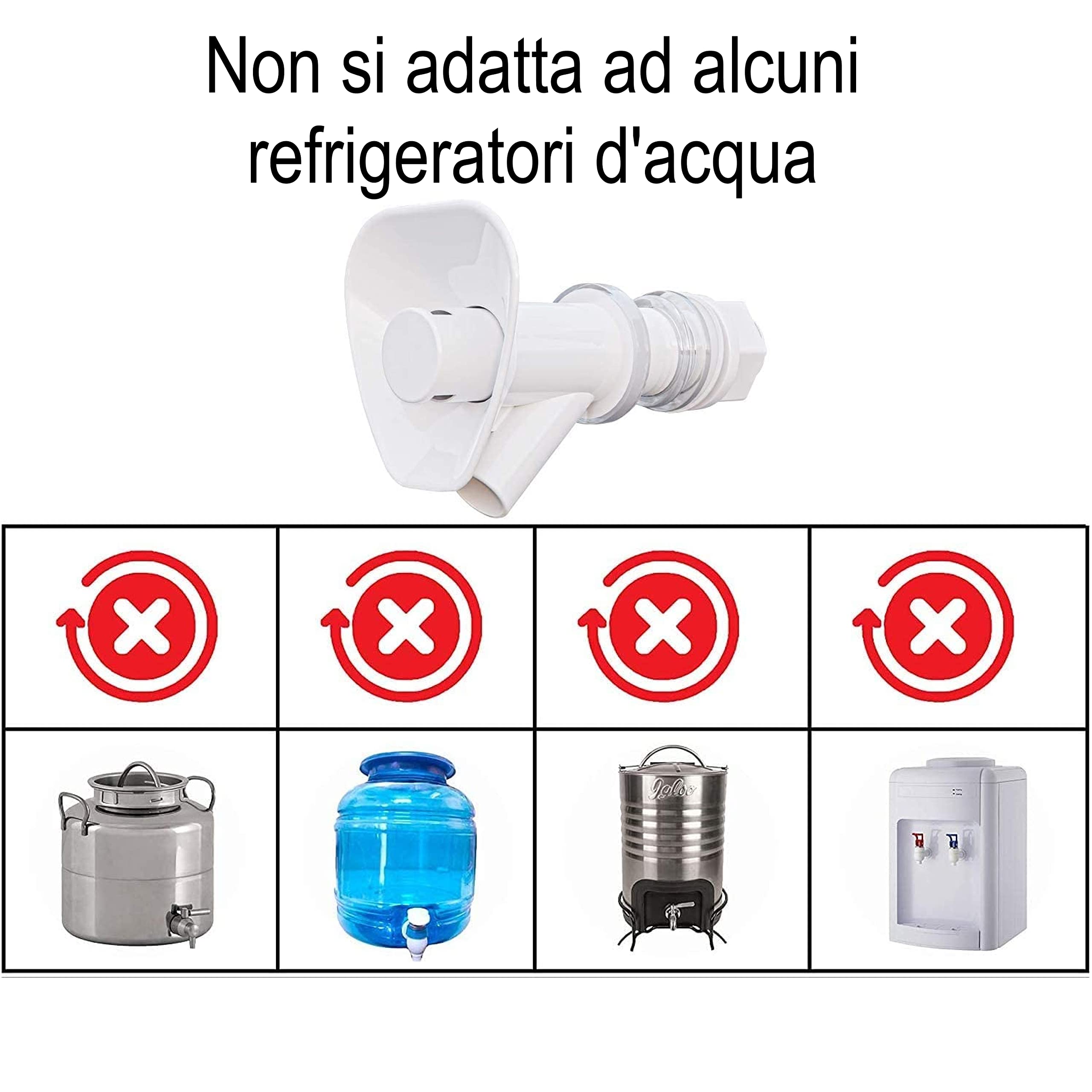 3 Rubinetti Per Refrigeratore D'Acqua - Compatibili Con Rubbermaid E Gott, Con Guarnizioni - Foto 3
