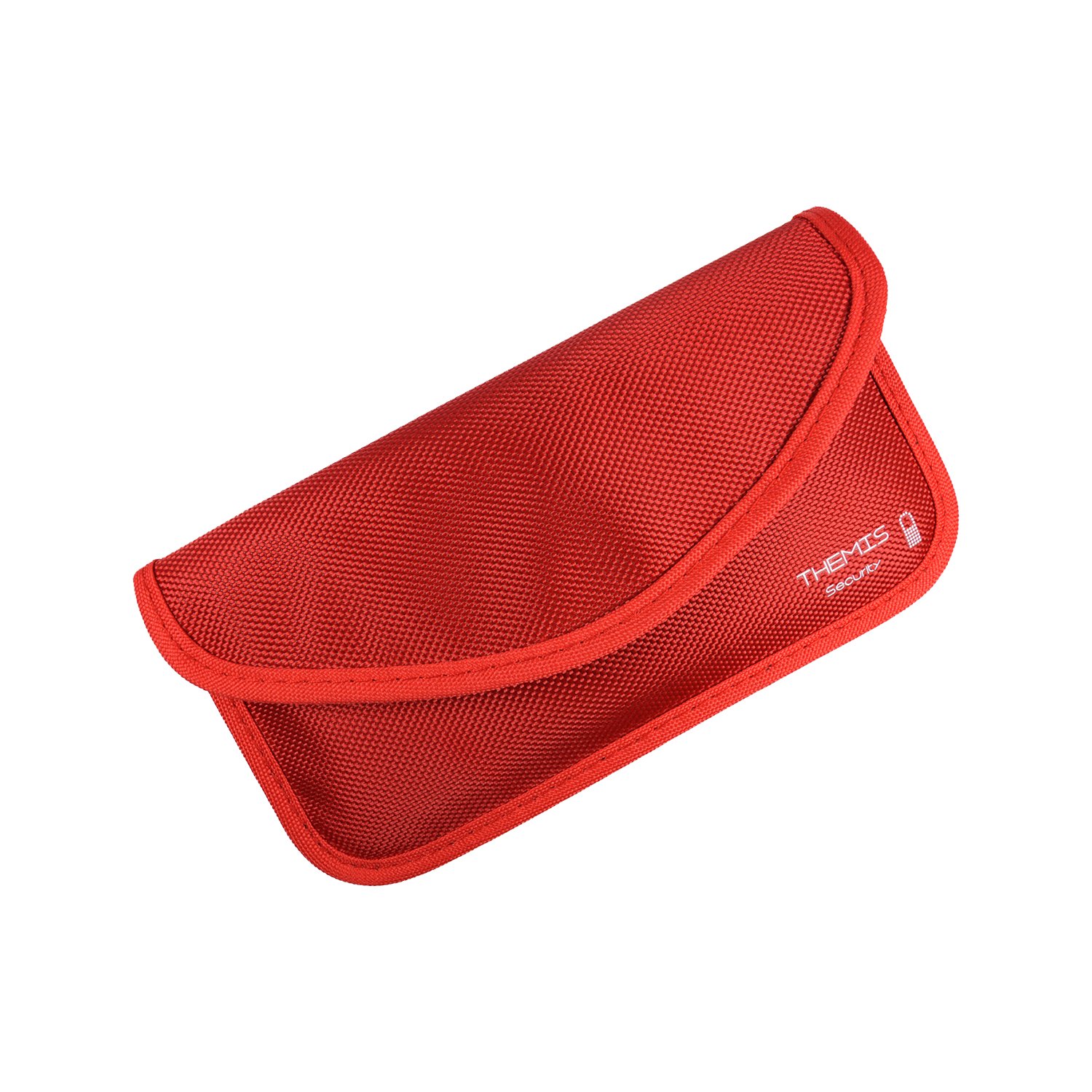 THEMIS Security - GEN3 nylon red - XXL - GSM / LTE / 3G / 5G / RFID / NFC / WLAN / Bluetooth shielding case 3 layers shielding, very suitable as a travel set