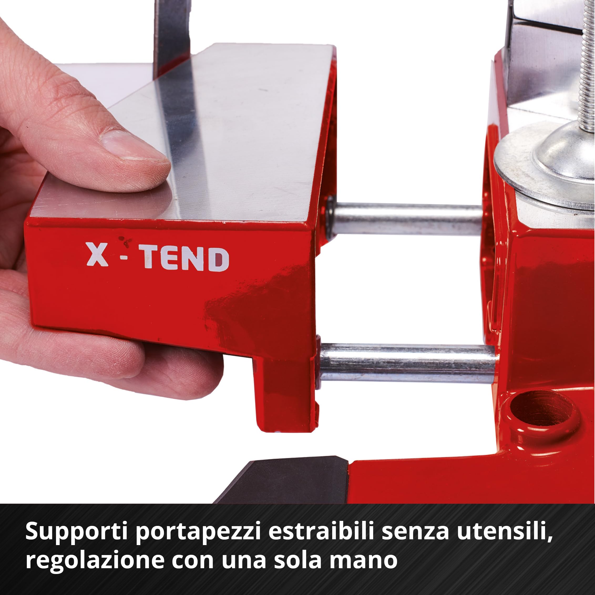 Einhell TE-MS 18/210 Li-Solo Troncatrice a batteria Power X-Change (giri al min. 3000, lama Ø210 x Ø30, inclinabile fino a 45 °, senza batteria e caricabatteria)