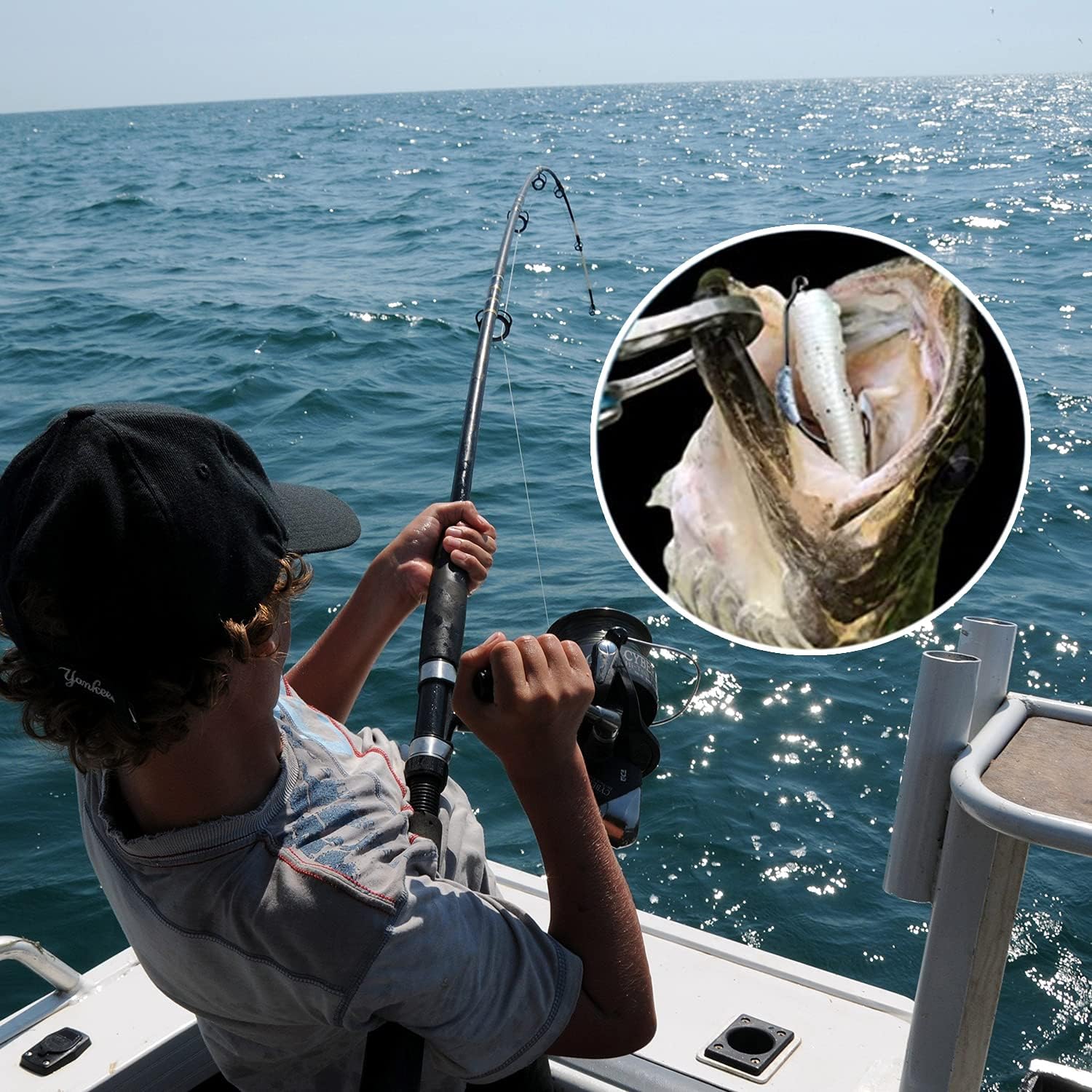 Swimbait Hooks 25 PCS Fishing Hooks Weighted Fishing Hooks Bass Hooks with Twistlock Drop Shot Hooks for Freshwater Saltwater Bass,Trout,Redfish,Snook,Tarpon,Salmon,Pike : Sports & Outdoors