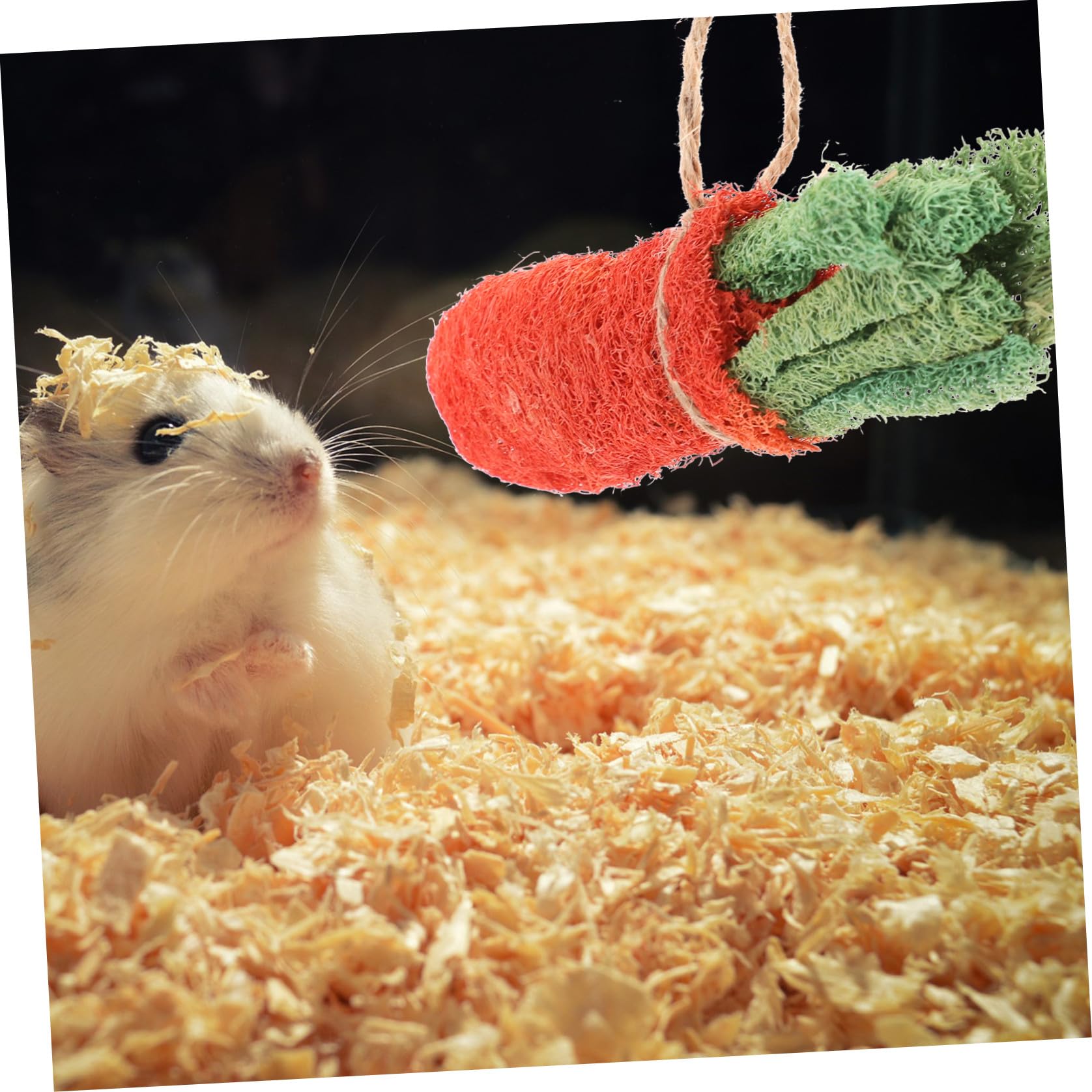 BESPORTBLE 8pièces Jouets à Mâcher pour Lapins Friandises pour Hamsters et Chinchillas Jouets Intérieur pour Petits Animaux Lot