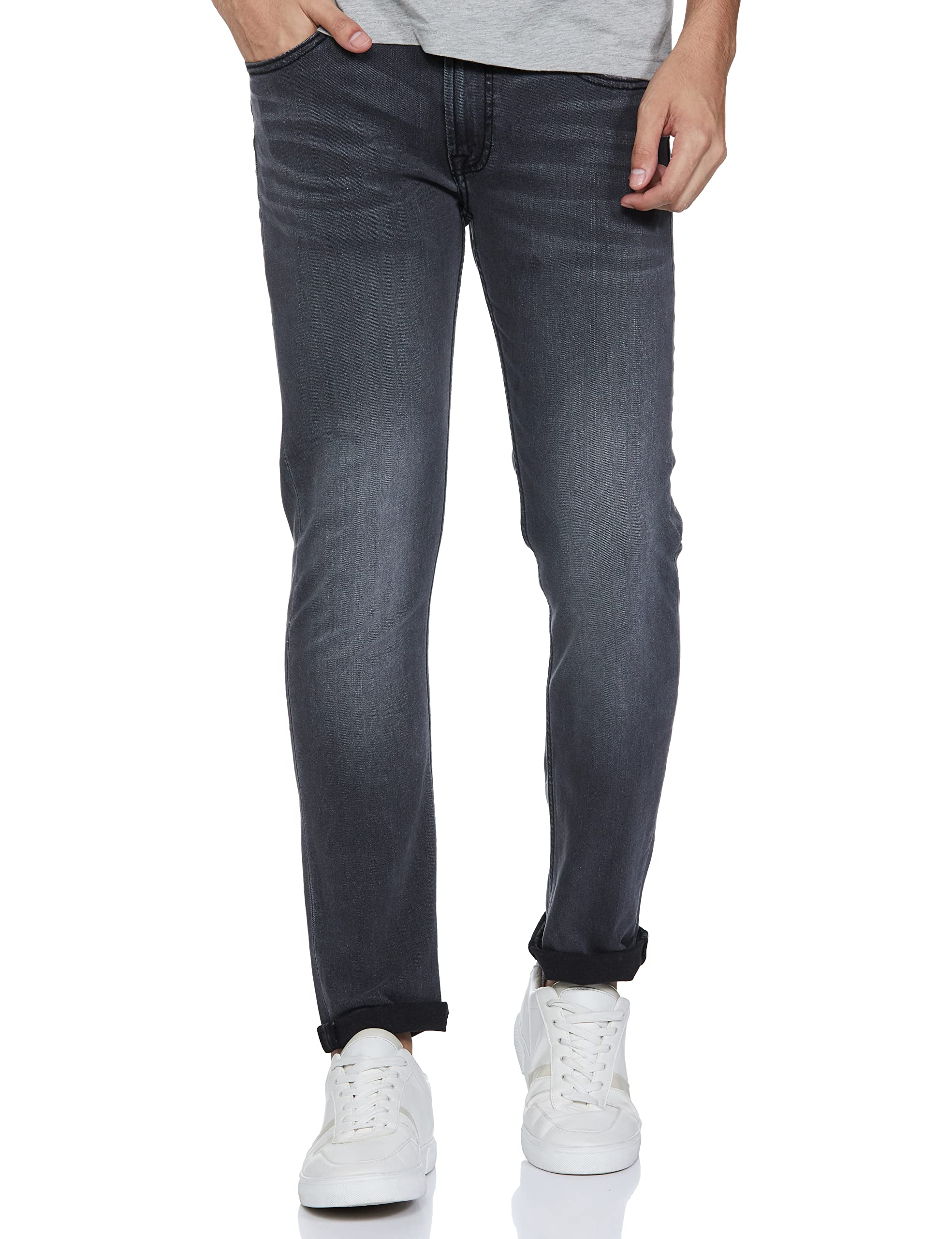 pepe jeans Men's Tapered Vapour Fit Low Waist Jeans-picture-11