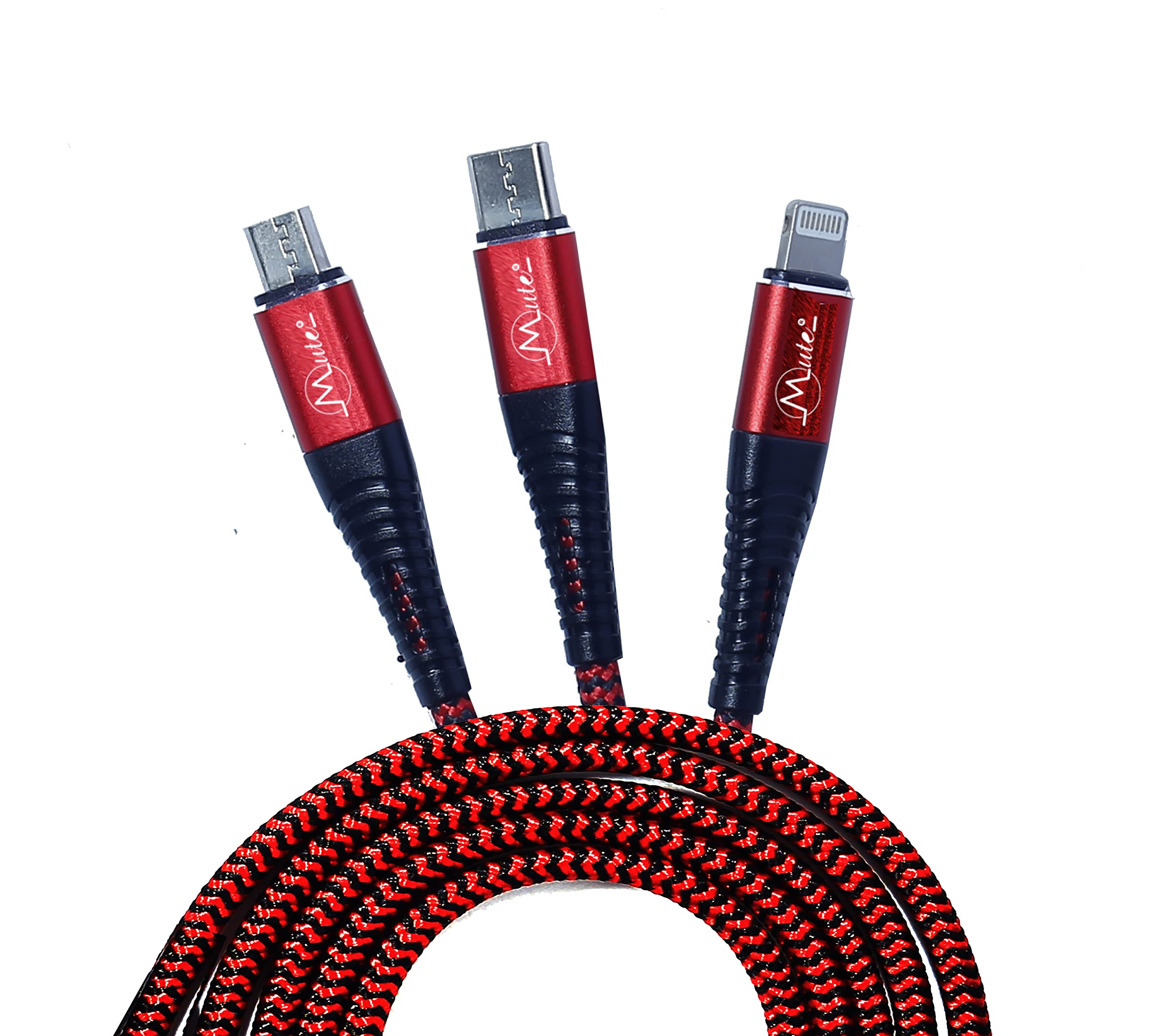 See full amazon price history chart for Mute Nylon Braided USB Type 3 in 1 Fast Charging 3.1 A Data Sync & Charging Cable 1 Meter Cable Compatible with All Mobile Phones With Type Micro,Type C,Type A (Nylon Braided Type 3 in 1, Multocolour) Mute Nylon Braided USB Type 3 in 1 Fast Charging 3.1 A Data Sync & Charging Cable 1 Meter Cable Compatible with All Mobile Phones With Type Micro,Type C,Type A (Nylon Braided Type 3 in 1, Multocolour) (B09TRHC5HC) Amazon Price History, Amazon Price Tracker