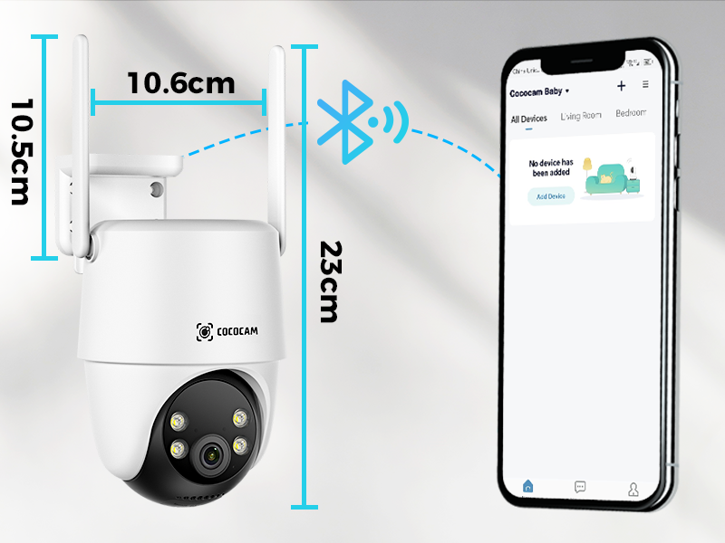 Amazon.com : COCOCAM 24/7 Recording AOV WiFi Security Camera