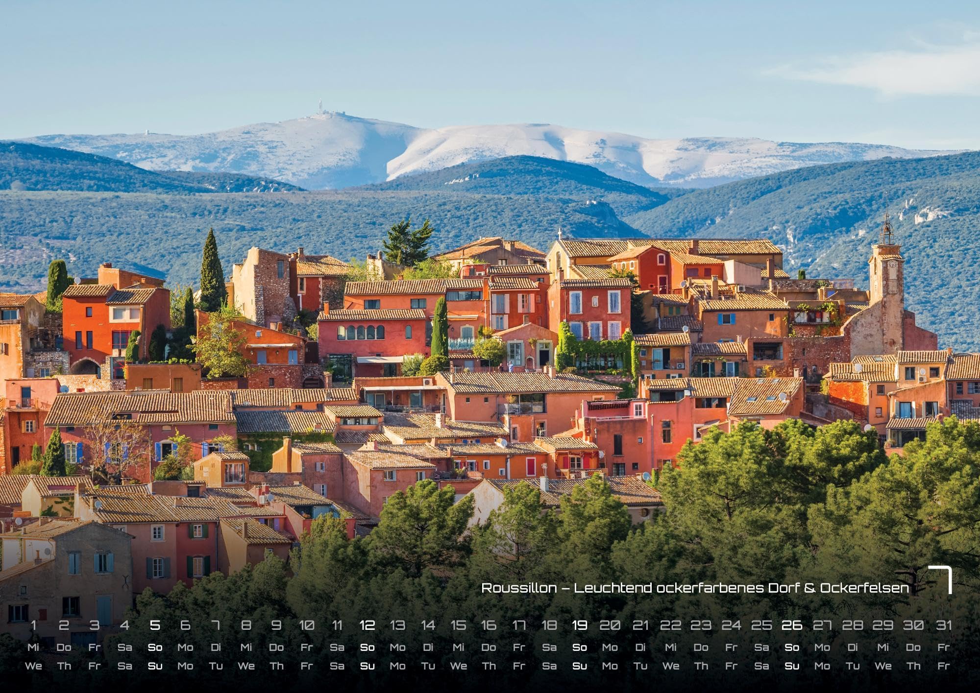 Provence - ein besonderes Stück Frankreich - 2026 - Kalender DIN A2: Der Wandkalender mit den schönsten Motiven aus dem Südosten Frankreichs für das ... extragroßen Format DIN A2 (ca. 60 x 42 cm)!