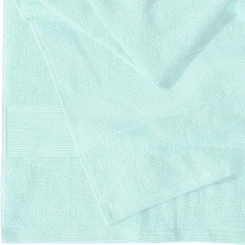 Extra Large Super Jumbo Bath Sheet Towel 100% Egyptian Cotton XL Bath Sheets(100 x 200 cm-600 GSM) (Aqua)