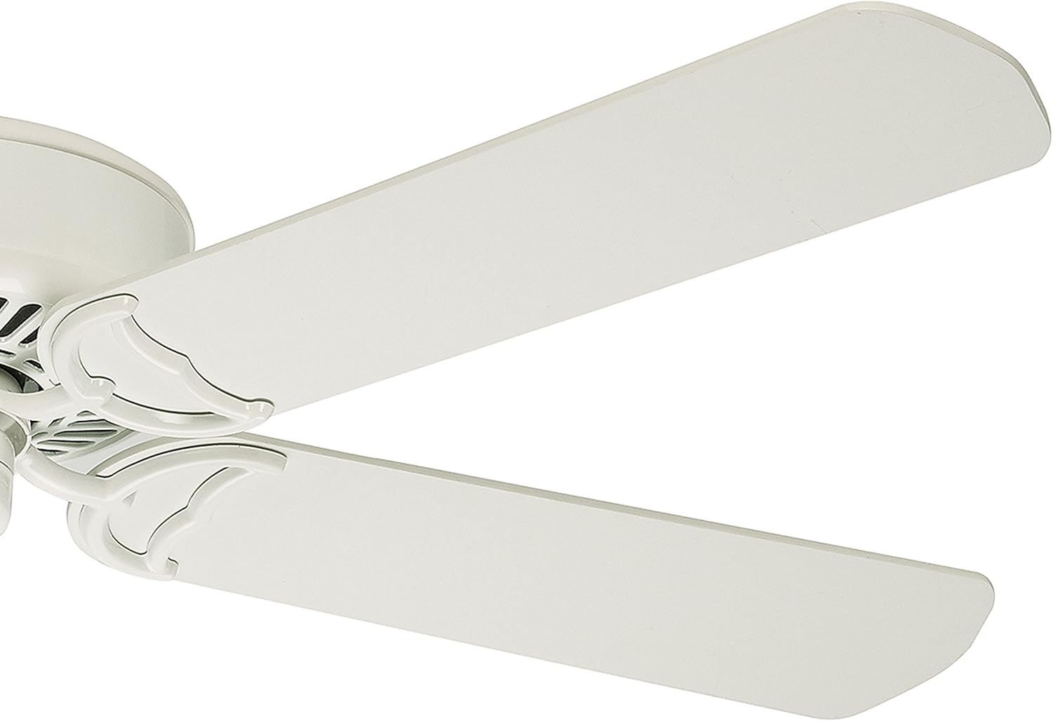 Casablanca Fan 54 inch Snow White Finish Ceiling Fan with 10 Speed Standard Analog Wall Control (Renewed)