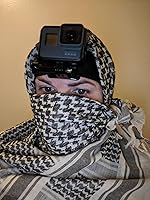 Vista 4 de Explore Land Shemagh o mascada táctica de algodón.