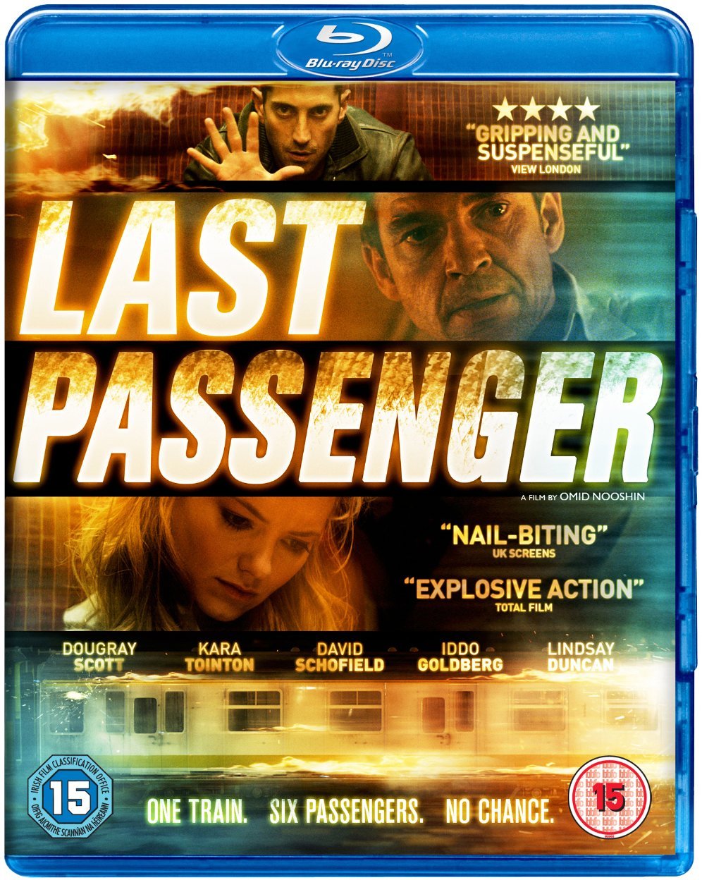 Cine de acción El último pasajero Blu-ray original Last Passenger importado de Reino Unido