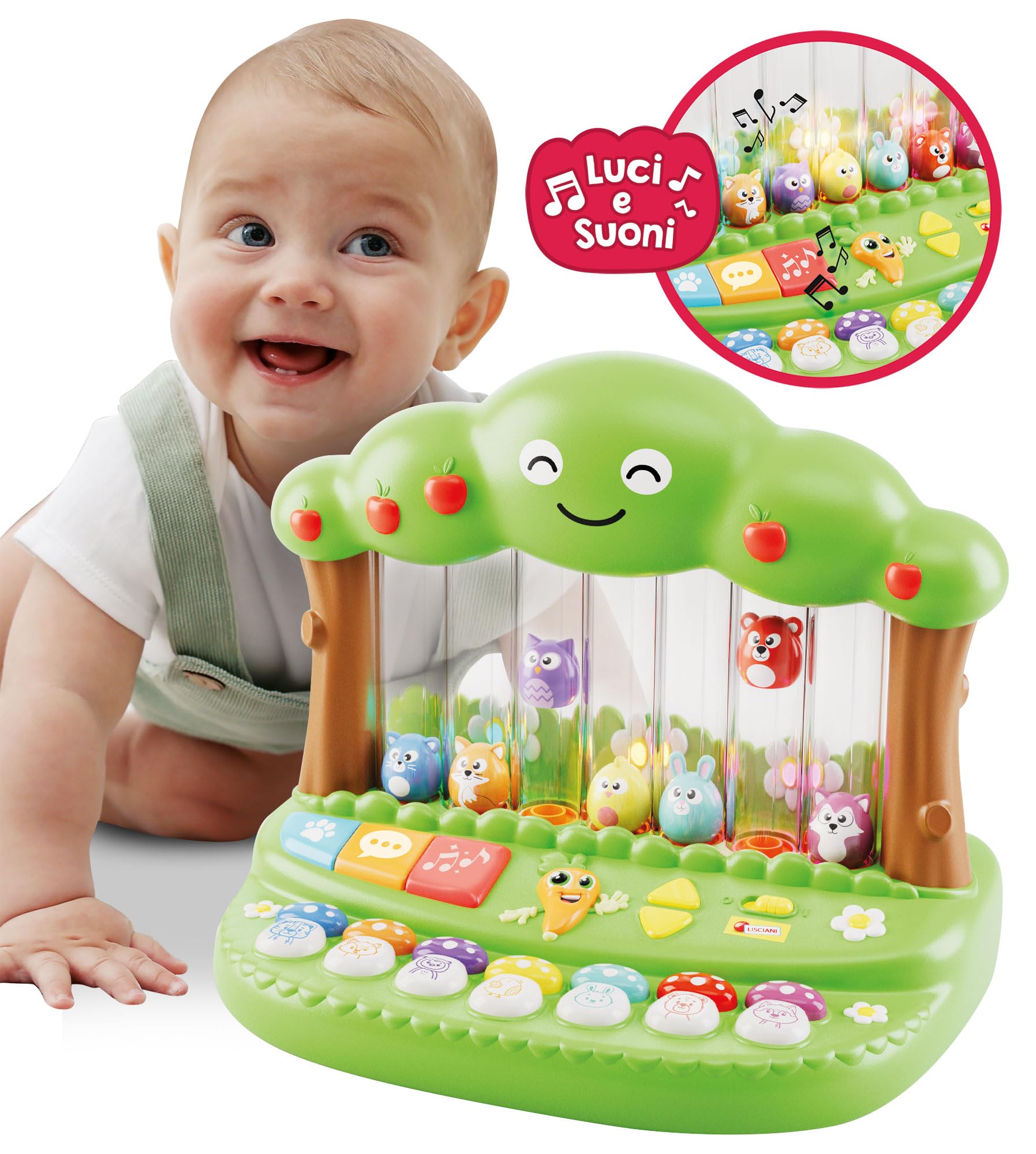 Lisciani Giochi CAROTINA Baby Il BOSCHETTO SALTERINO